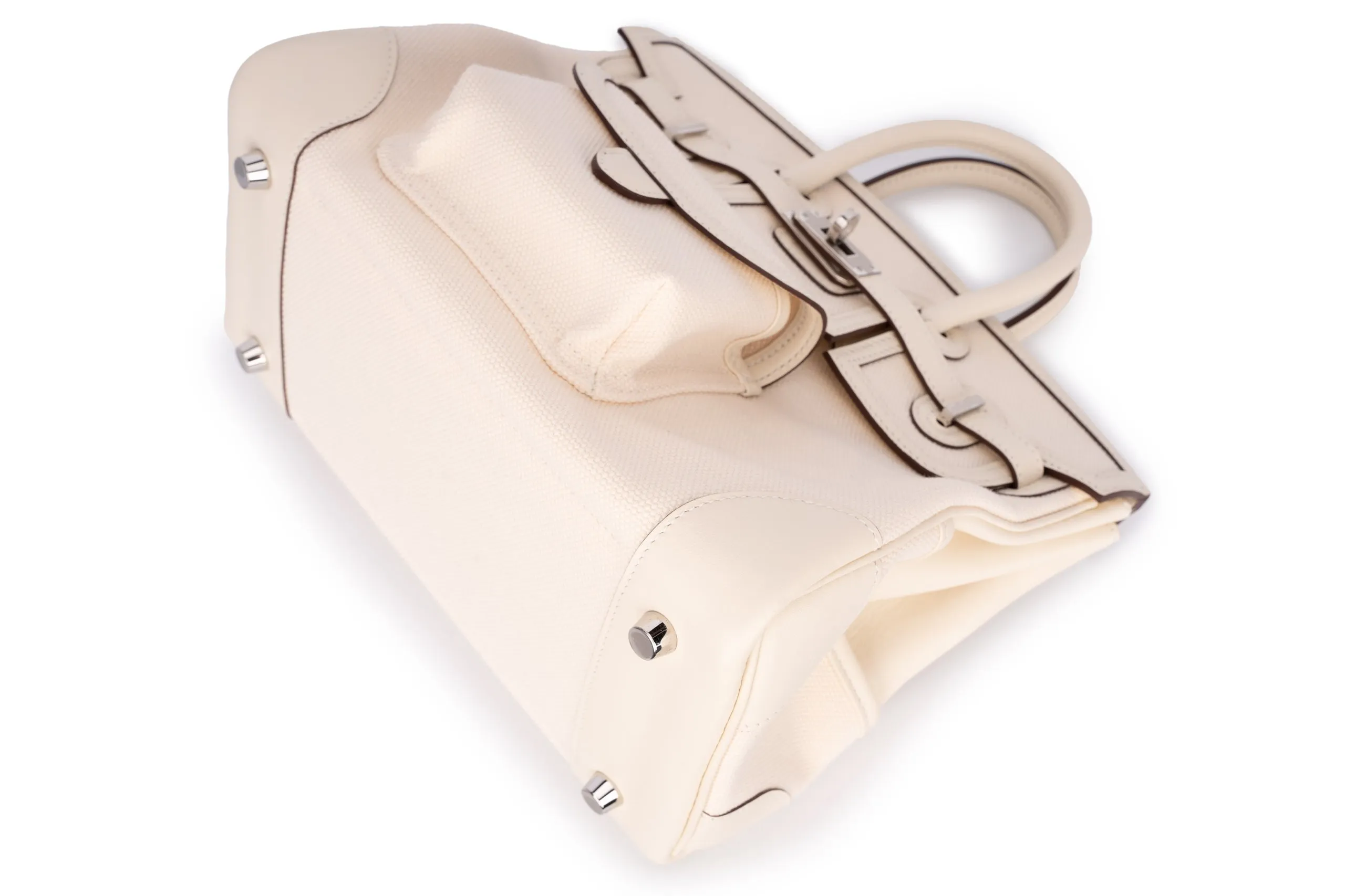 Hermès Birkin 25 Cargo Nata Swift PHW