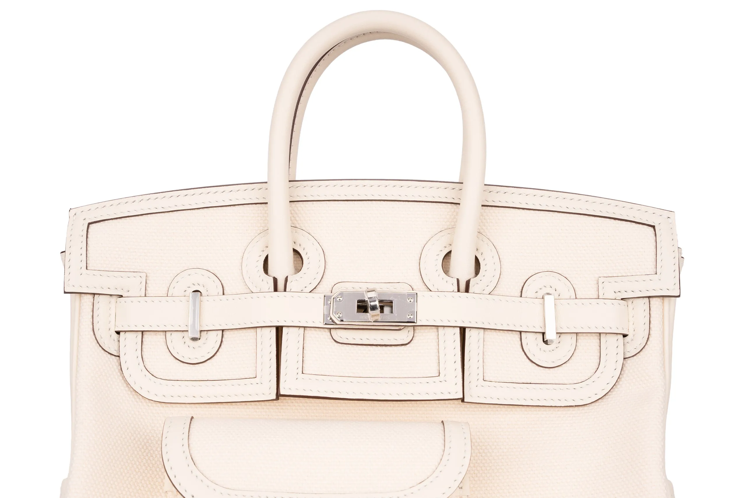 Hermès Birkin 25 Cargo Nata Swift PHW