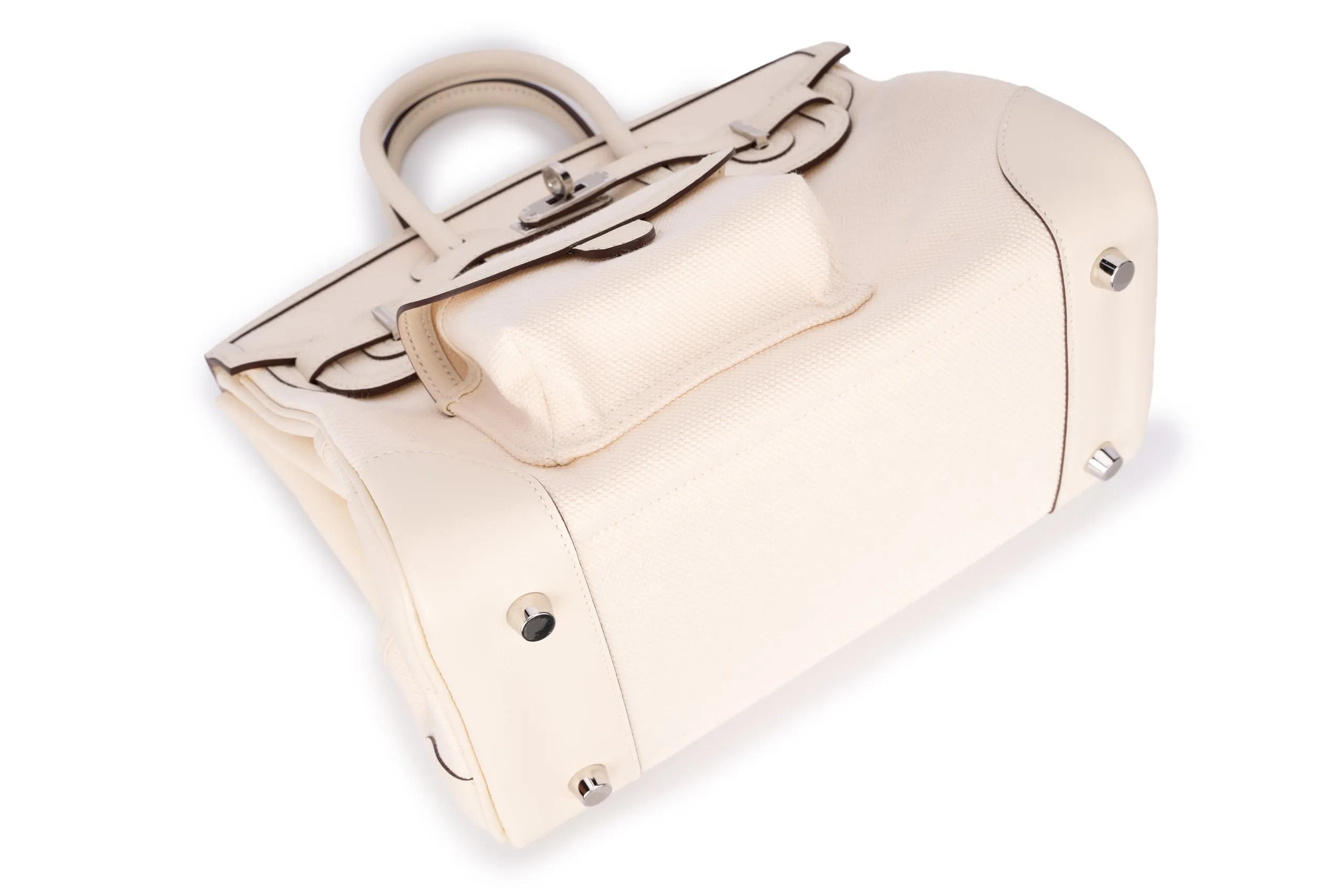 Hermès Birkin 25 Cargo Nata Swift PHW