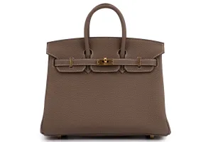 Hermès Birkin 25		Togo	Etoupe	GHW