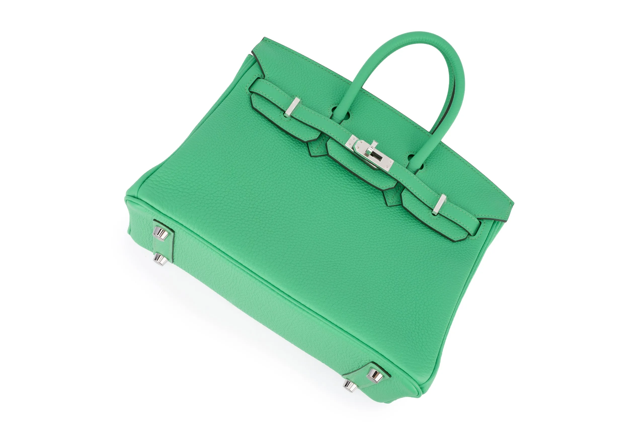 Hermès  Birkin 25 		Togo	Vert Comics	PHW