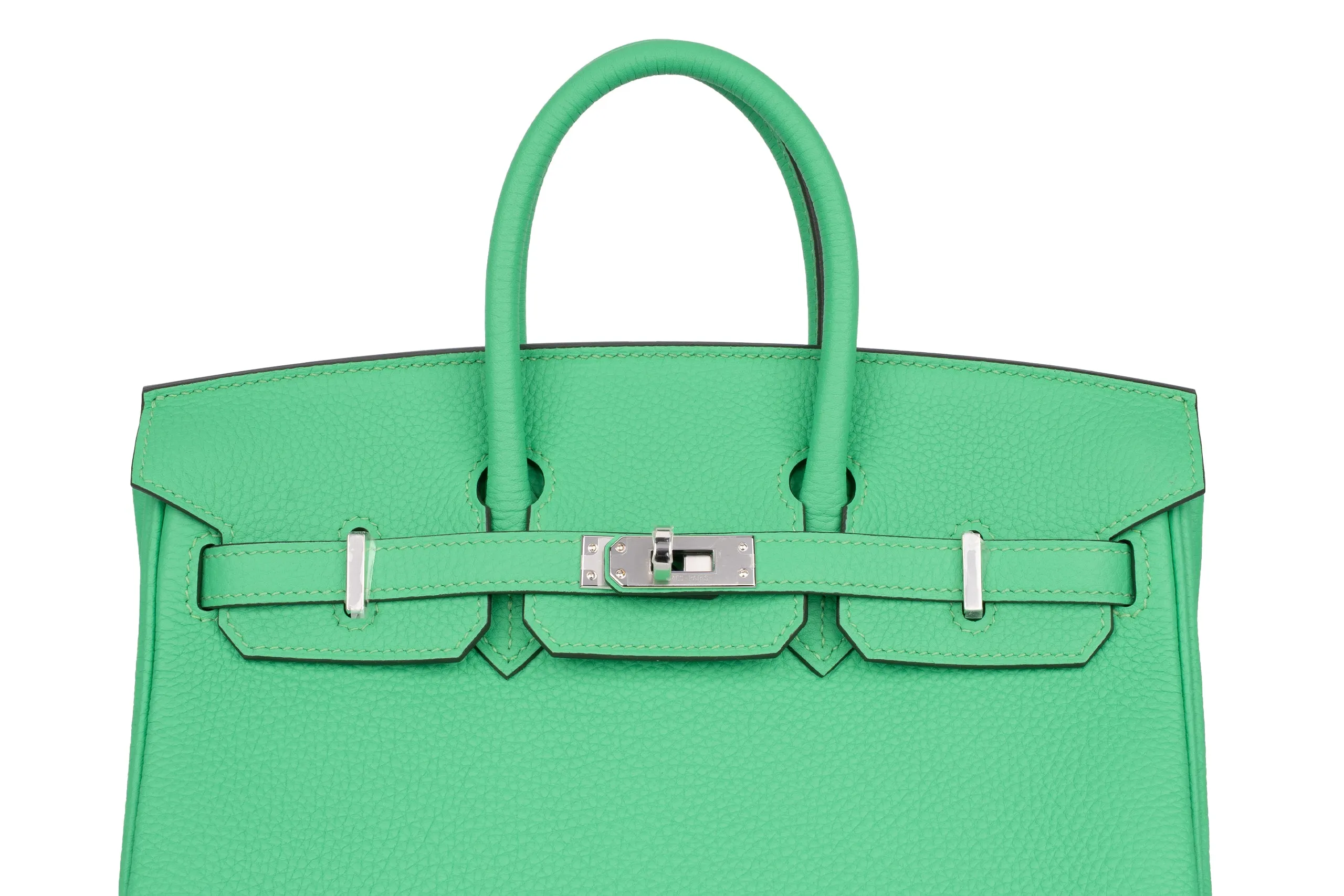 Hermès  Birkin 25 		Togo	Vert Comics	PHW