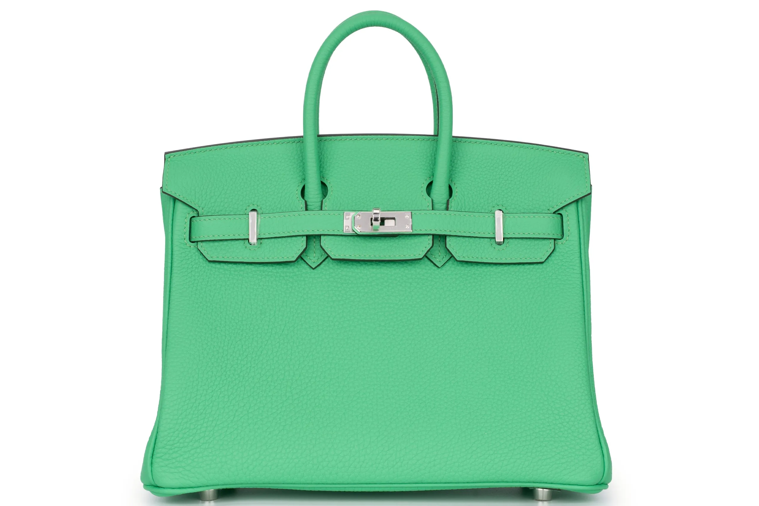 Hermès  Birkin 25 		Togo	Vert Comics	PHW
