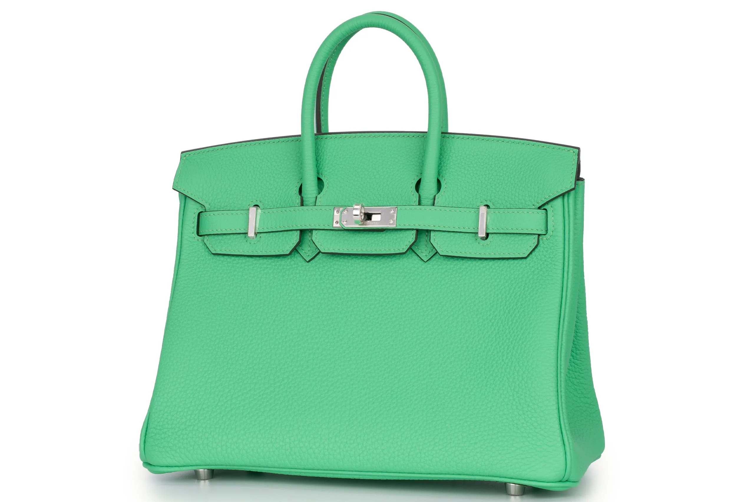 Hermès  Birkin 25 		Togo	Vert Comics	PHW