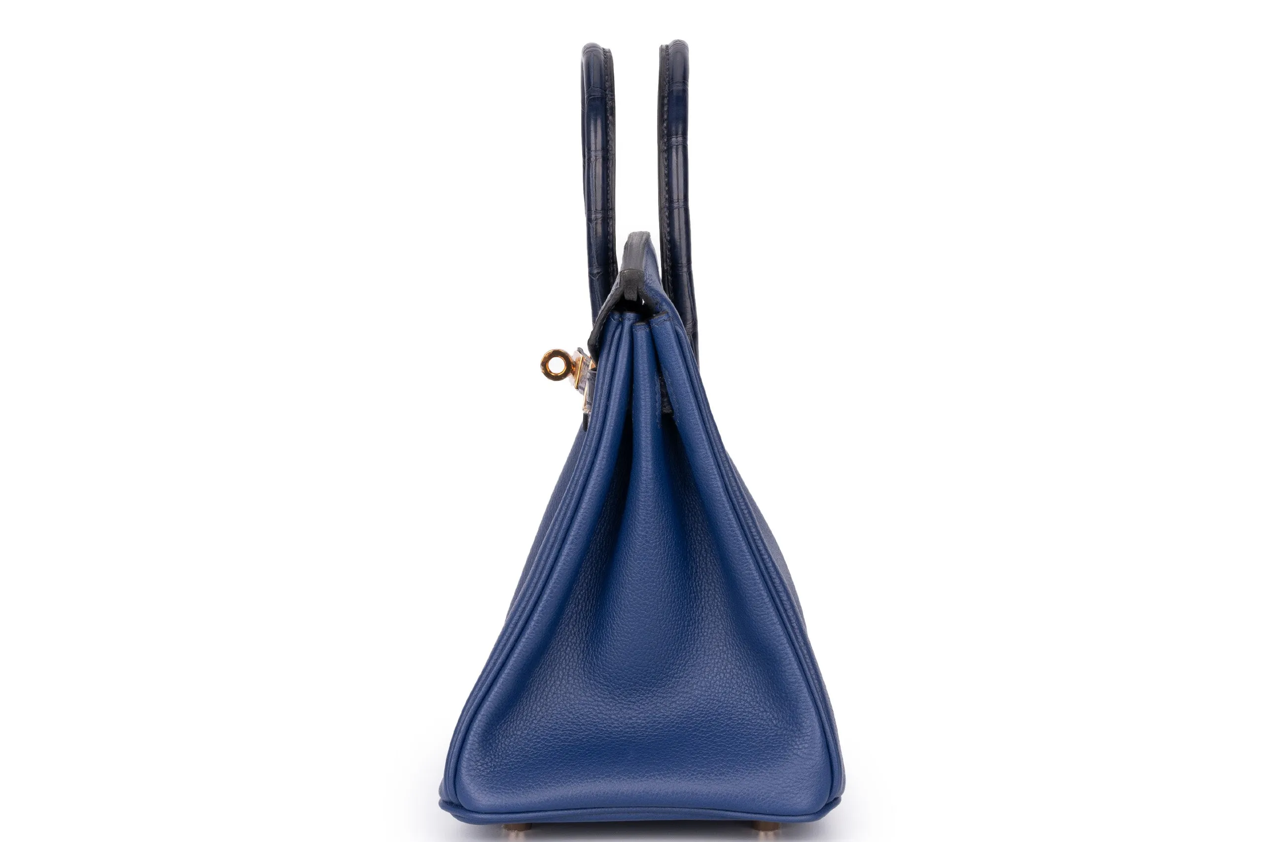 Hermès Birkin 25	Touch	Chevre	Bleu Royal	GHW