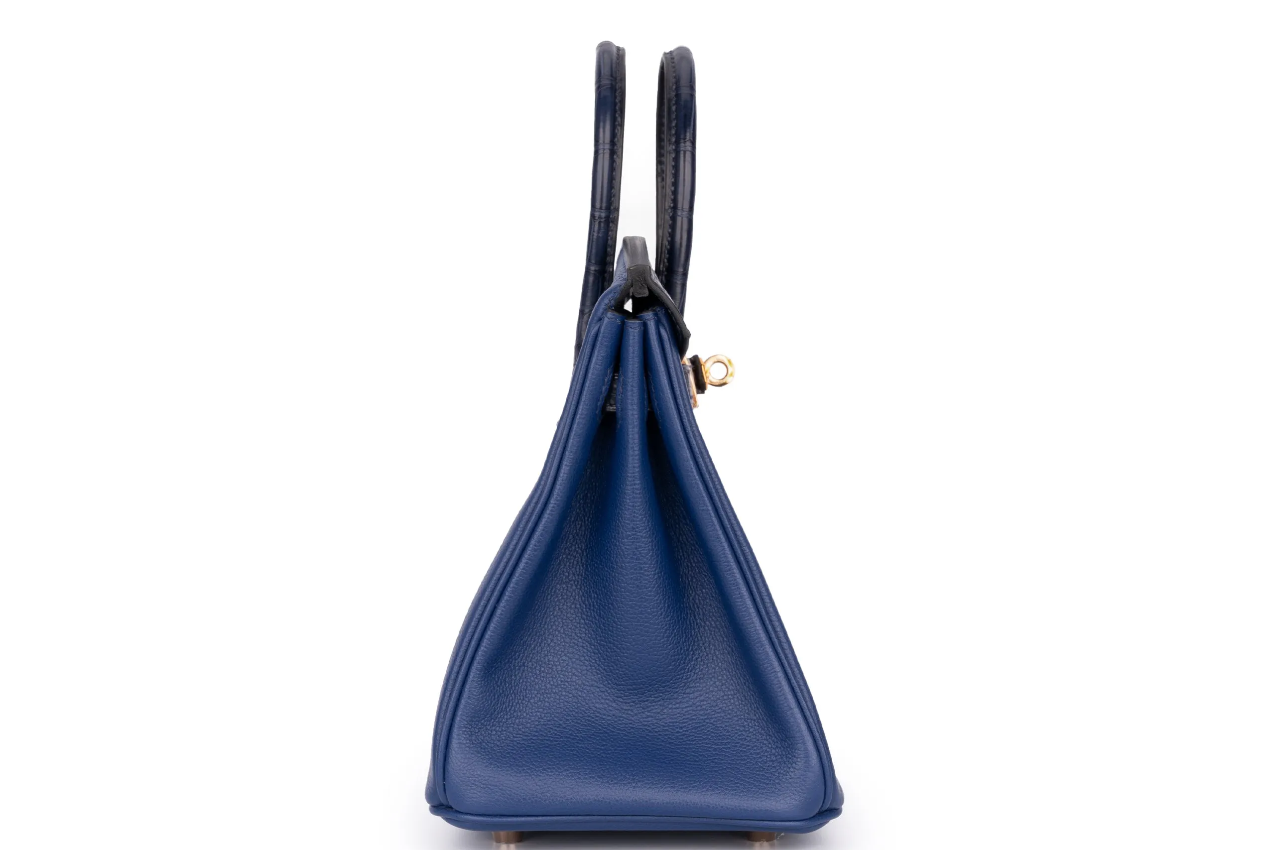 Hermès Birkin 25	Touch	Chevre	Bleu Royal	GHW