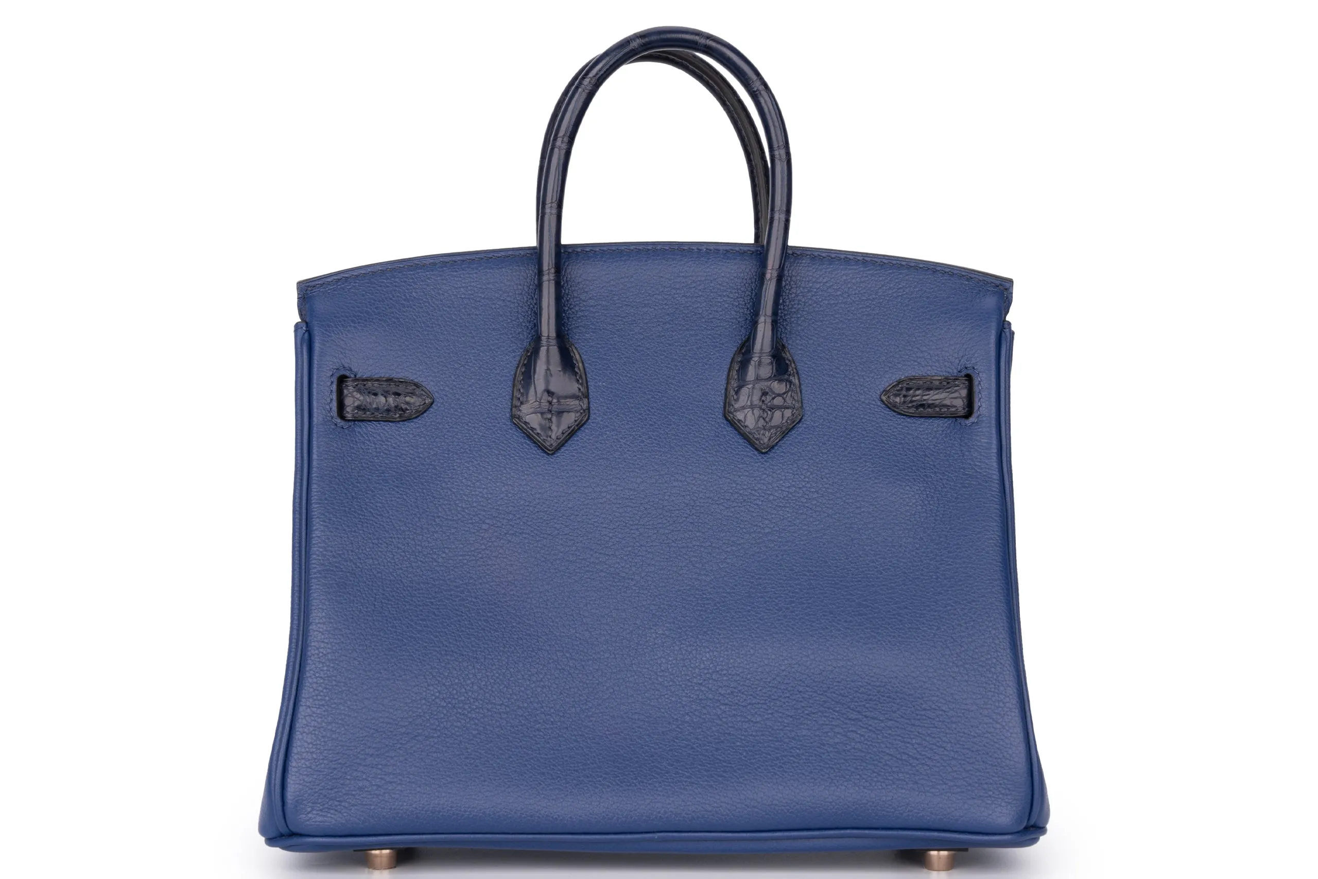 Hermès Birkin 25	Touch	Chevre	Bleu Royal	GHW