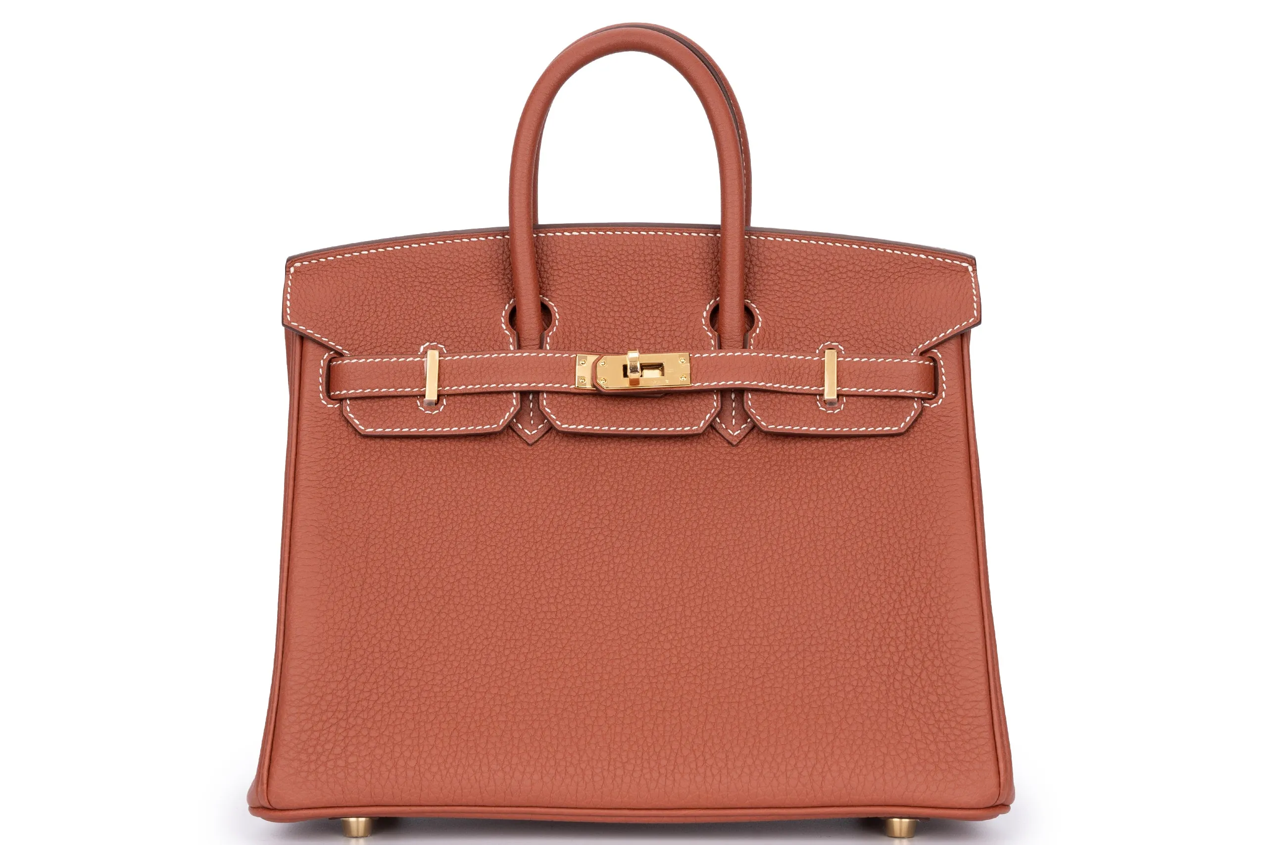 Hermès Birkin 25	Veau	Togo	Sienne	GHW