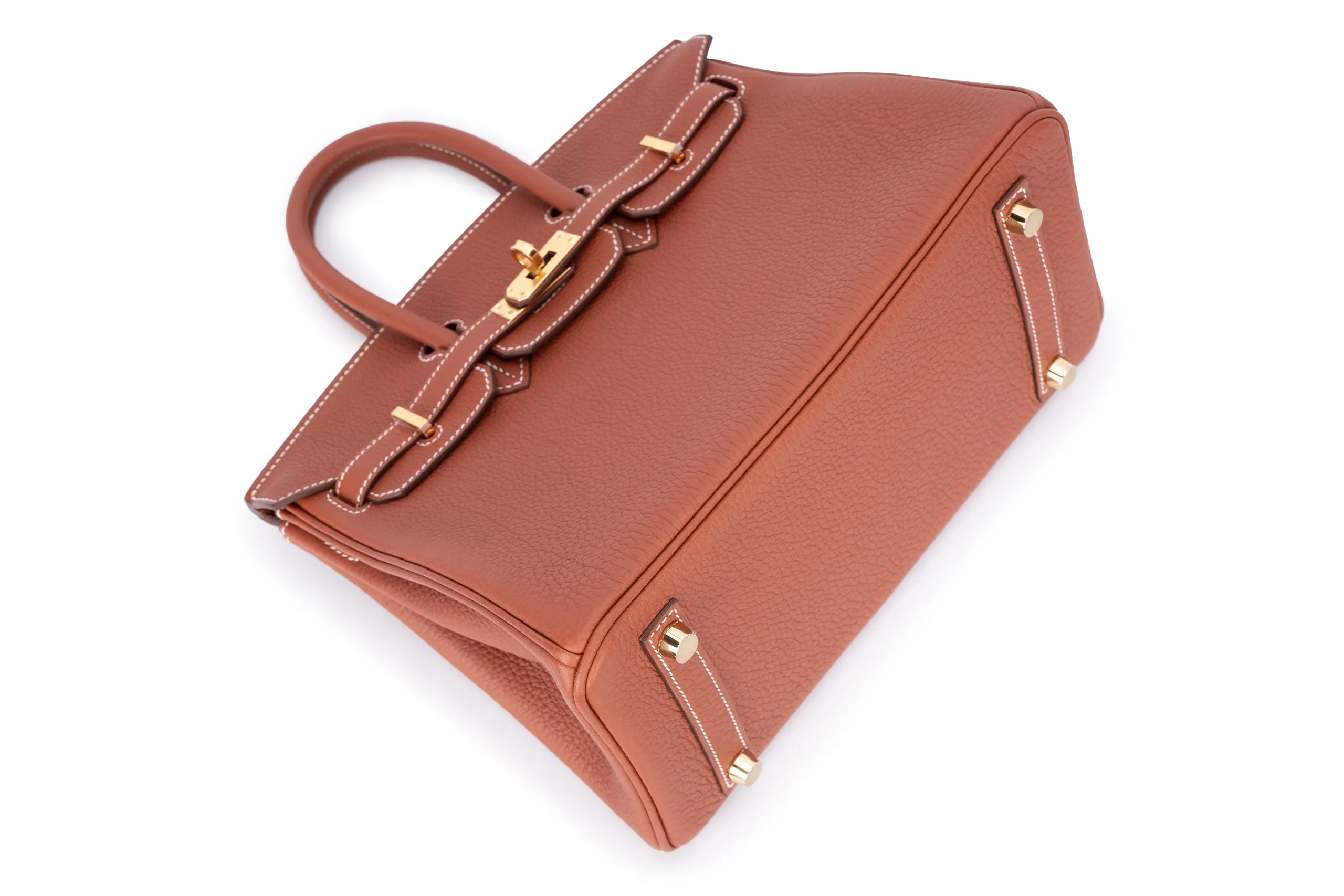 Hermès Birkin 25	Veau	Togo	Sienne	GHW
