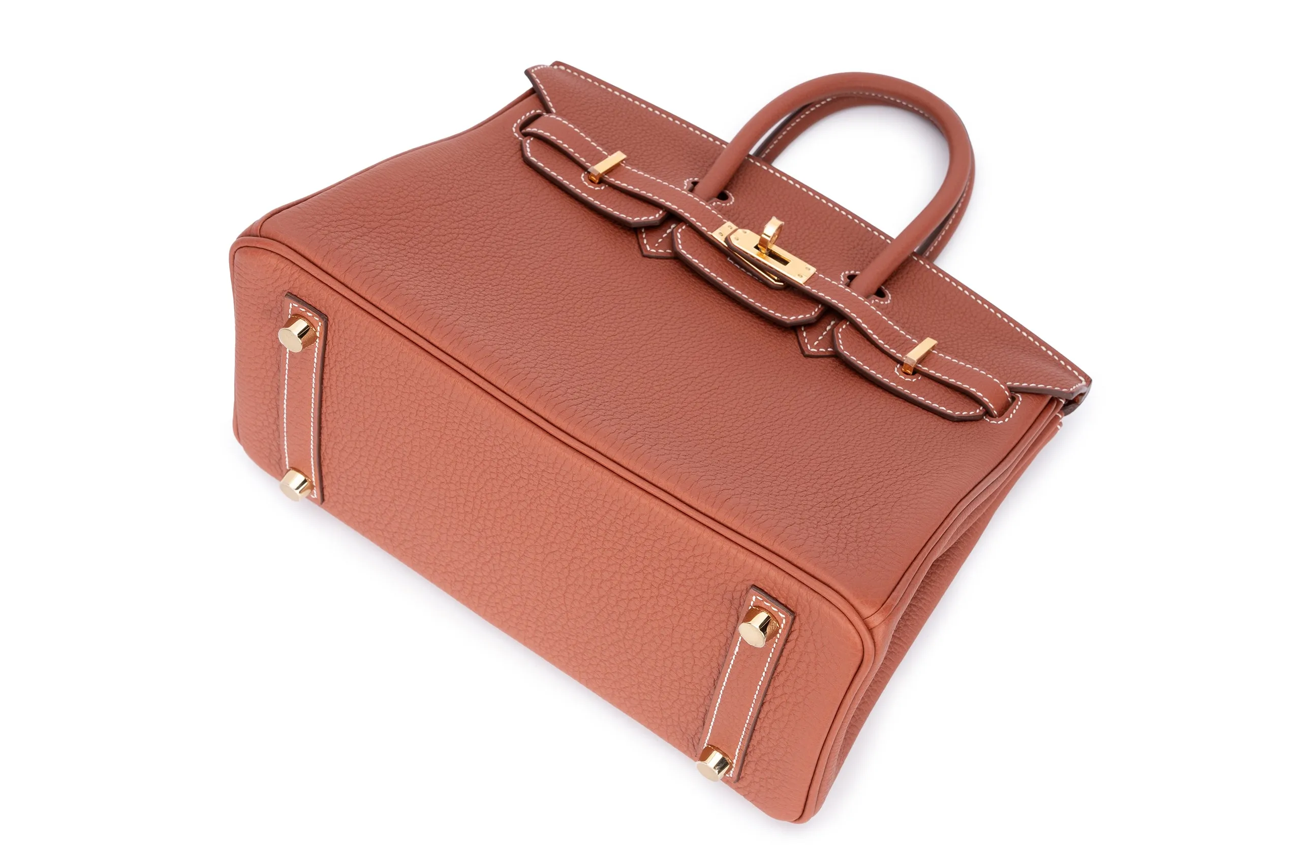 Hermès Birkin 25	Veau	Togo	Sienne	GHW