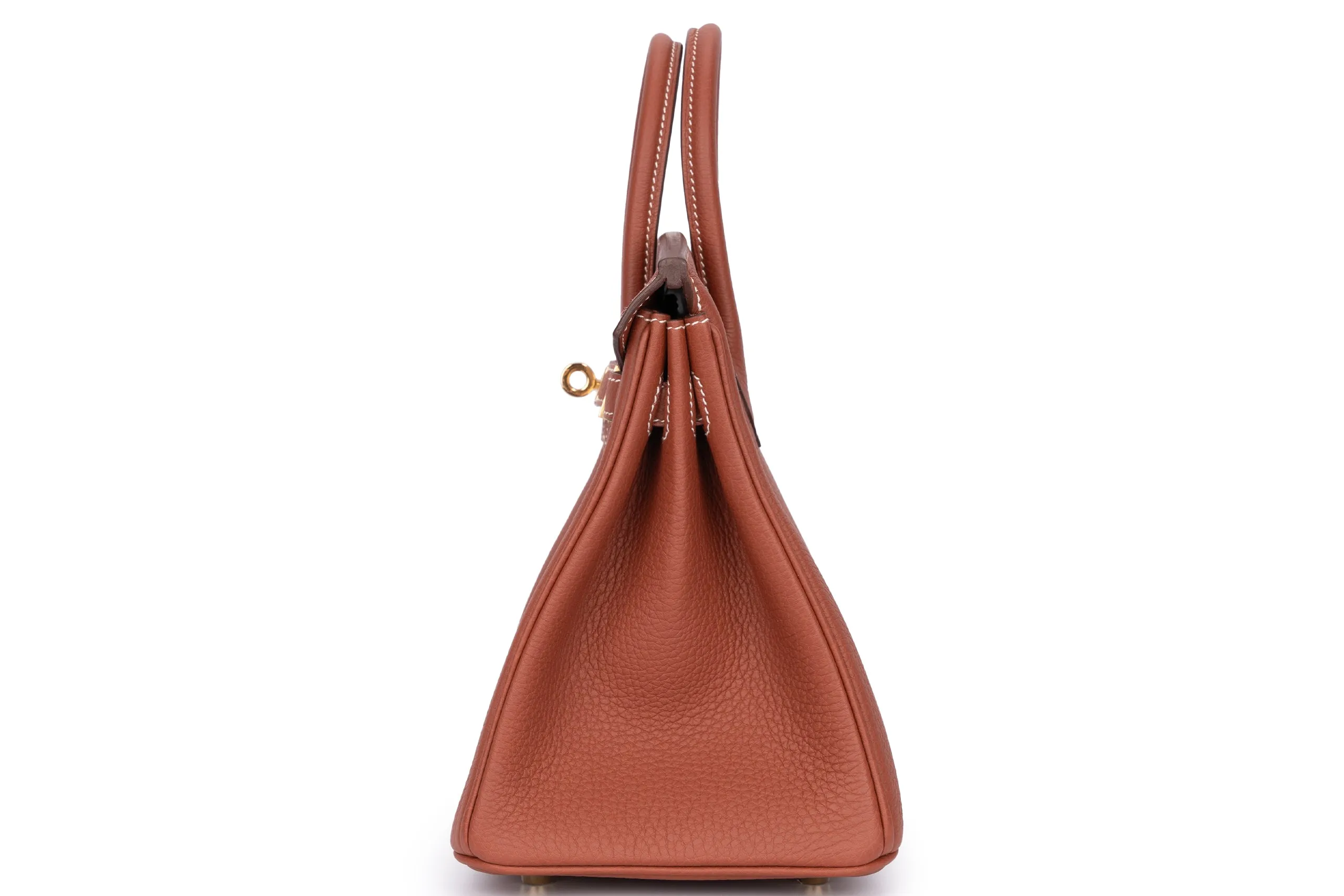 Hermès Birkin 25	Veau	Togo	Sienne	GHW