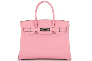Hermès Birkin 30 Retourne Epsom Pink PHW