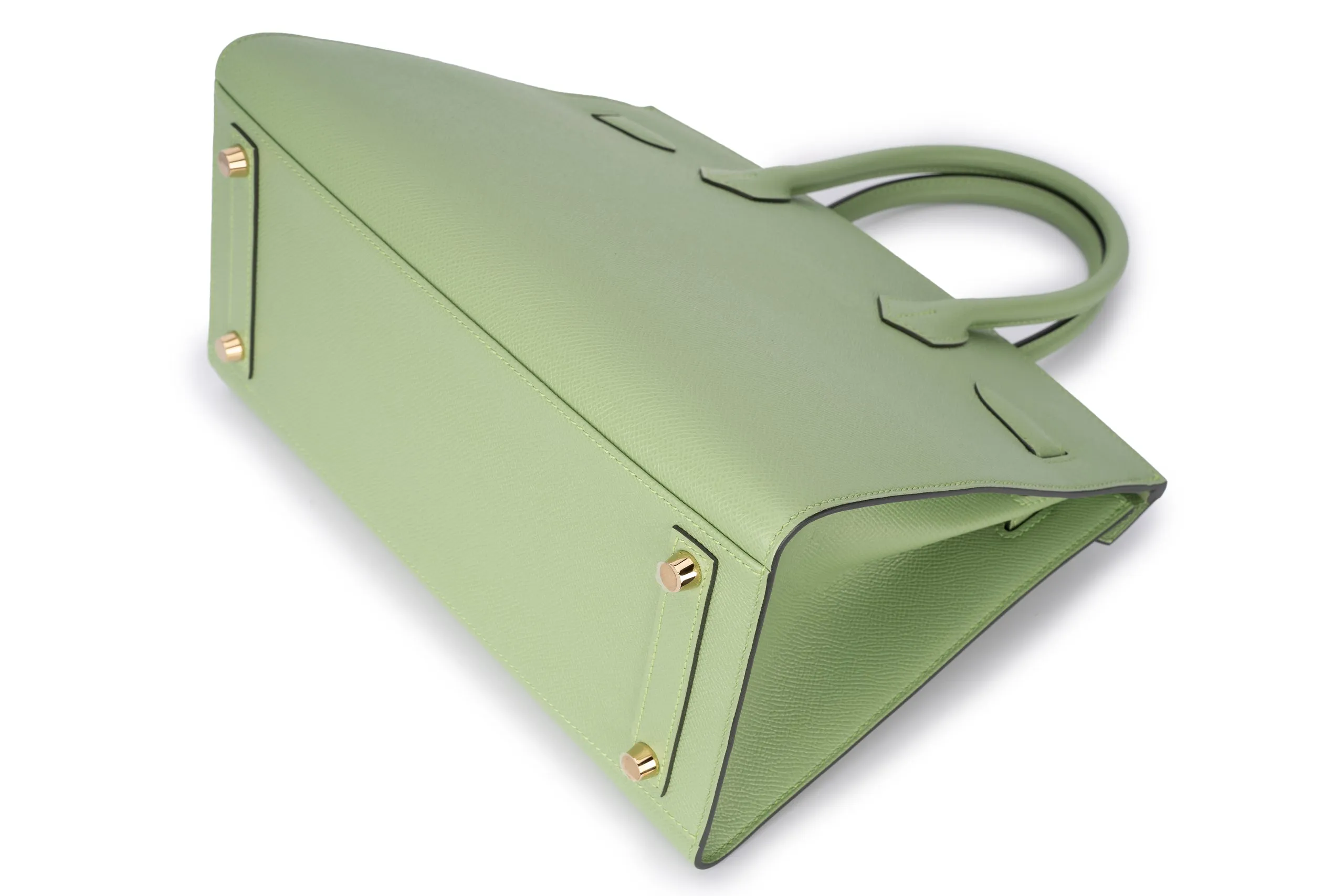 Hermès Birkin 30 Sellier Epsom Verte Criquet GHW