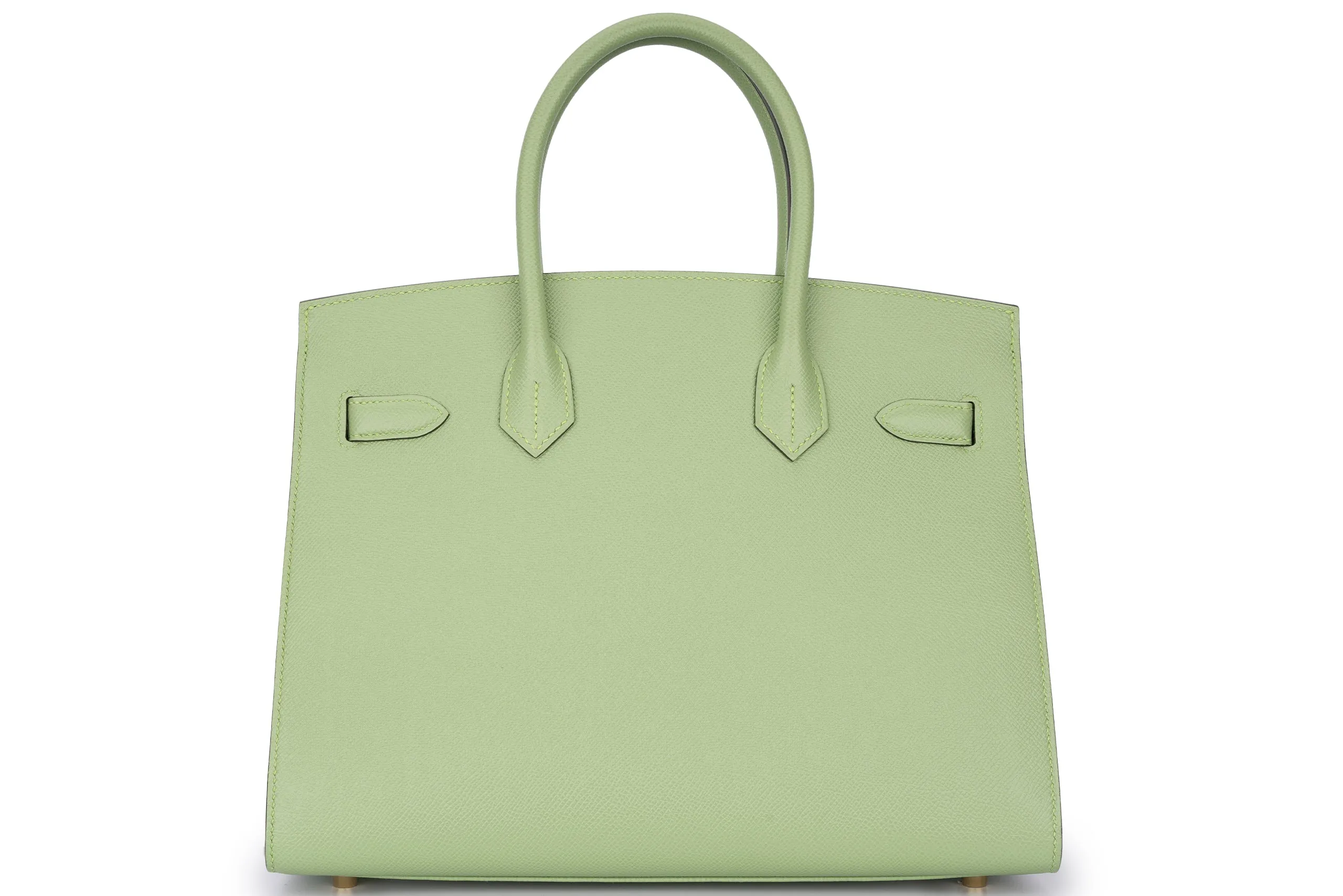 Hermès Birkin 30 Sellier Epsom Verte Criquet GHW