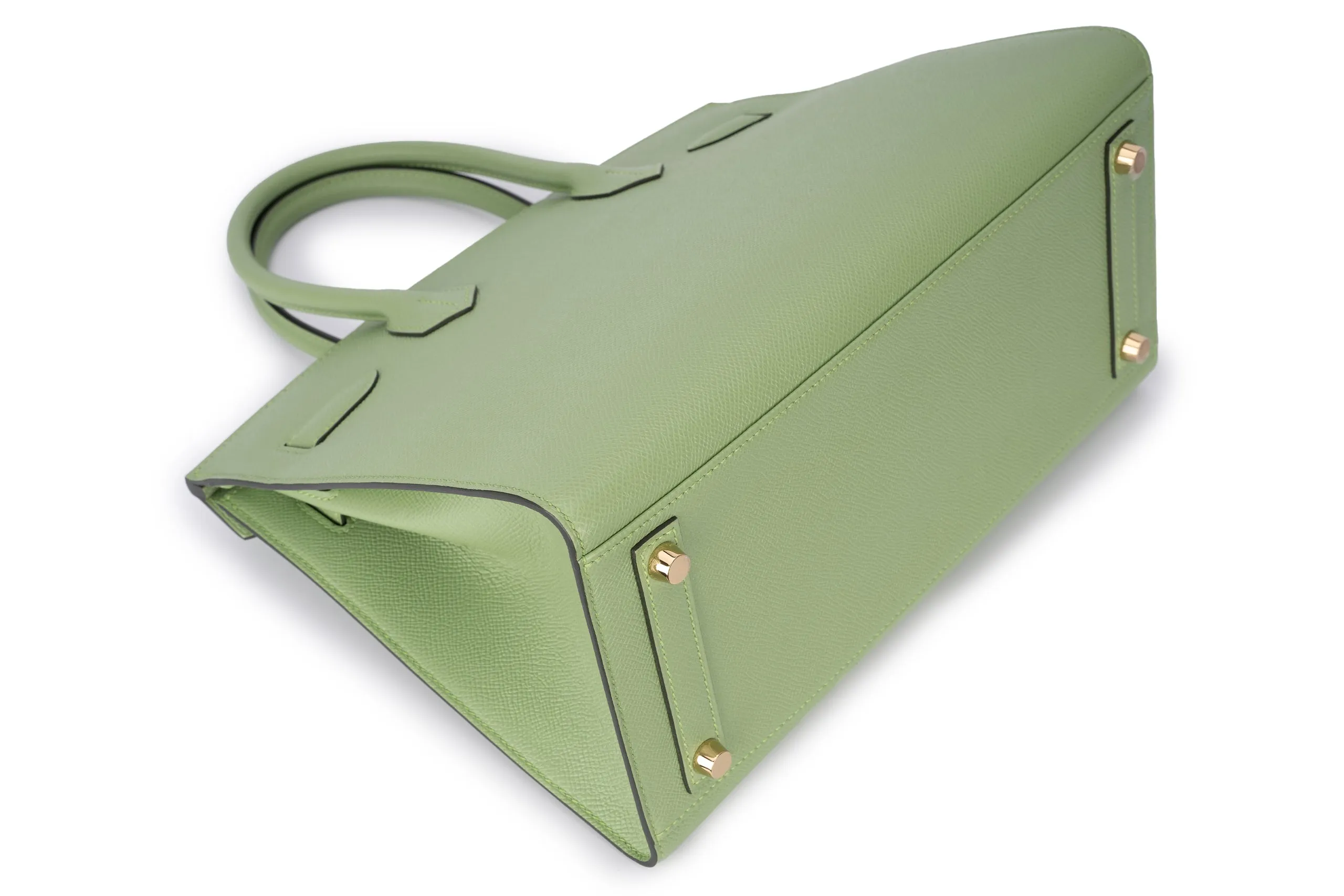 Hermès Birkin 30 Sellier Epsom Verte Criquet GHW