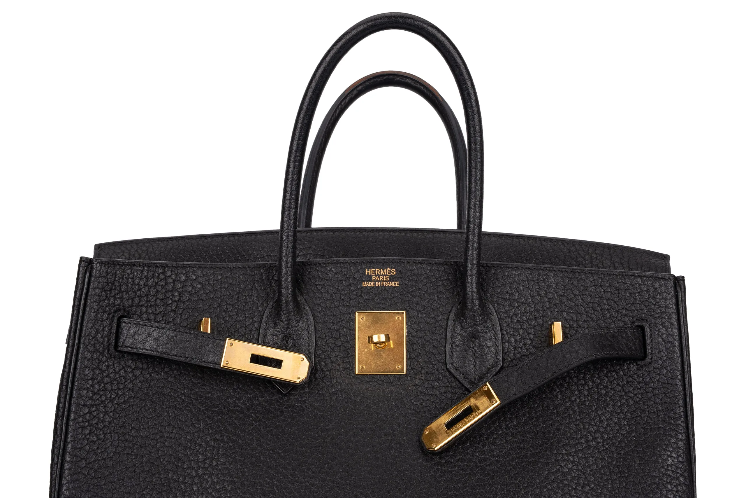 Hermès Birkin 35 		Togo	Black	GHW