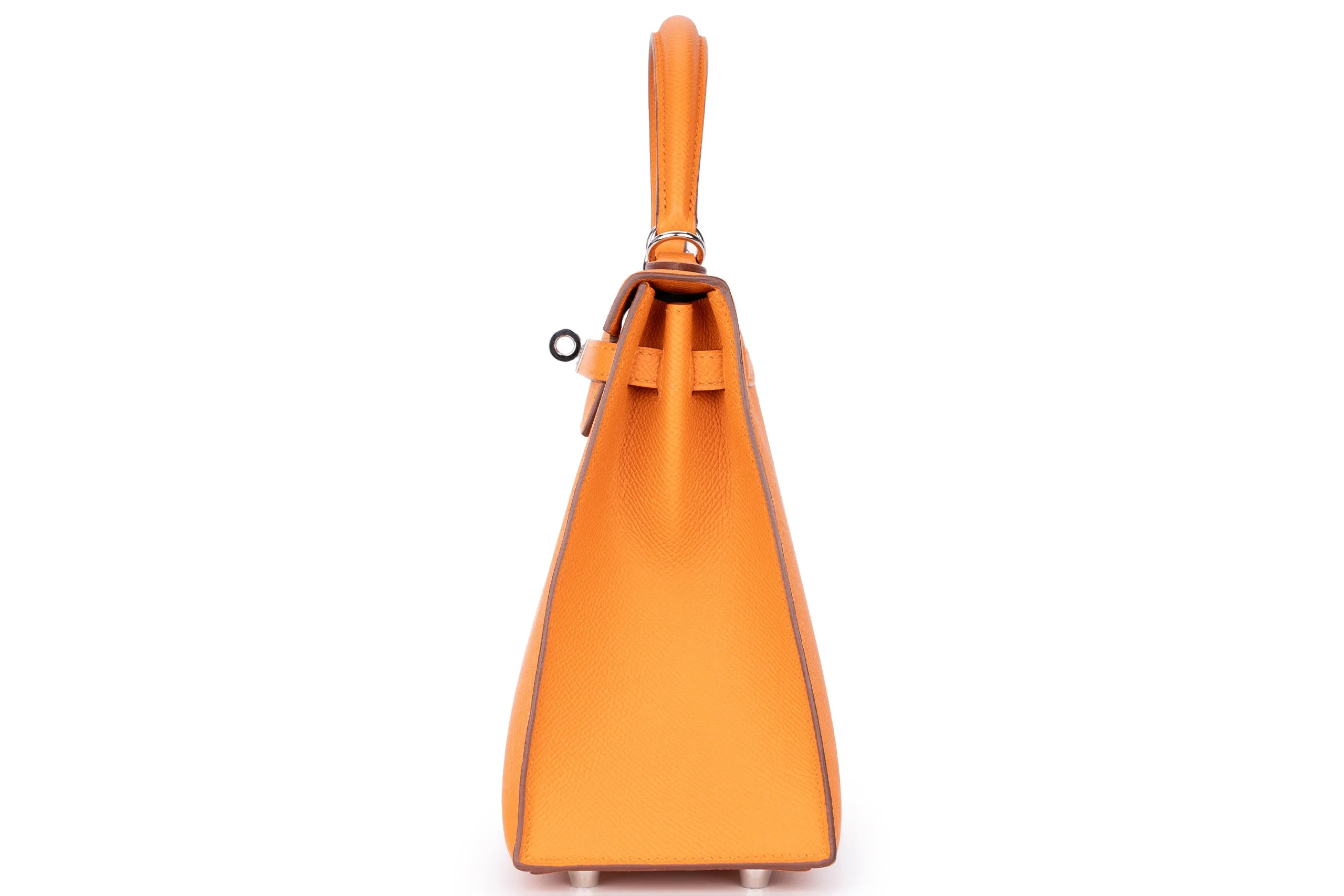 Hermès Kelly 25 Epsom Orange PHW