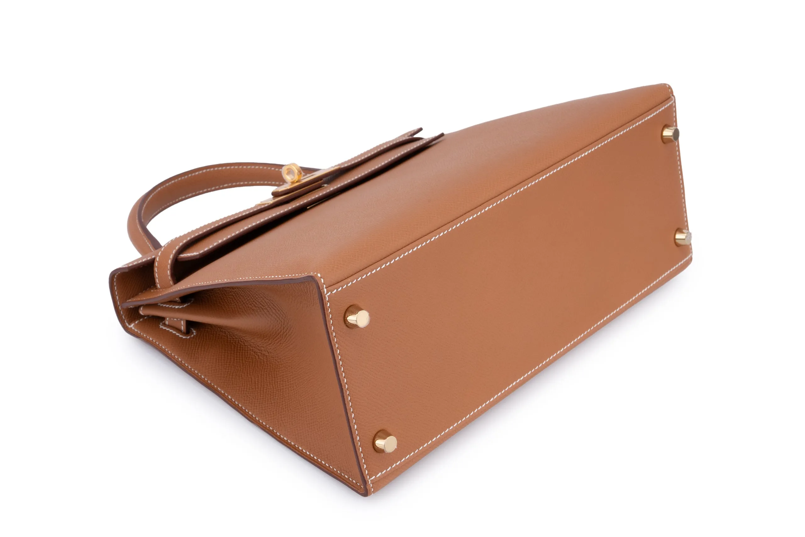 Hermès Kelly 28 Epsom Gold GHW