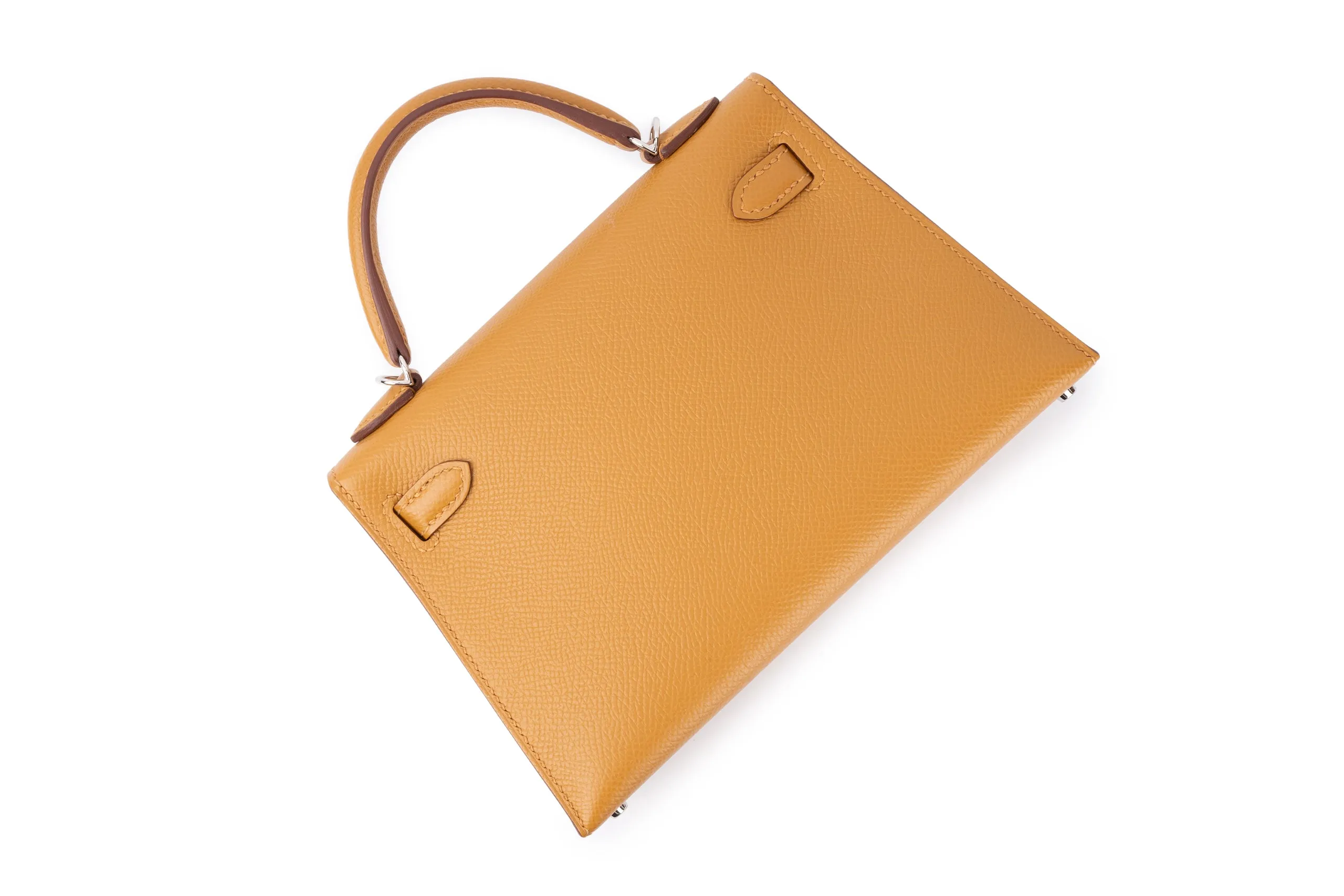Hermès Mini Kelly 		Epsom	Sesame	PHW