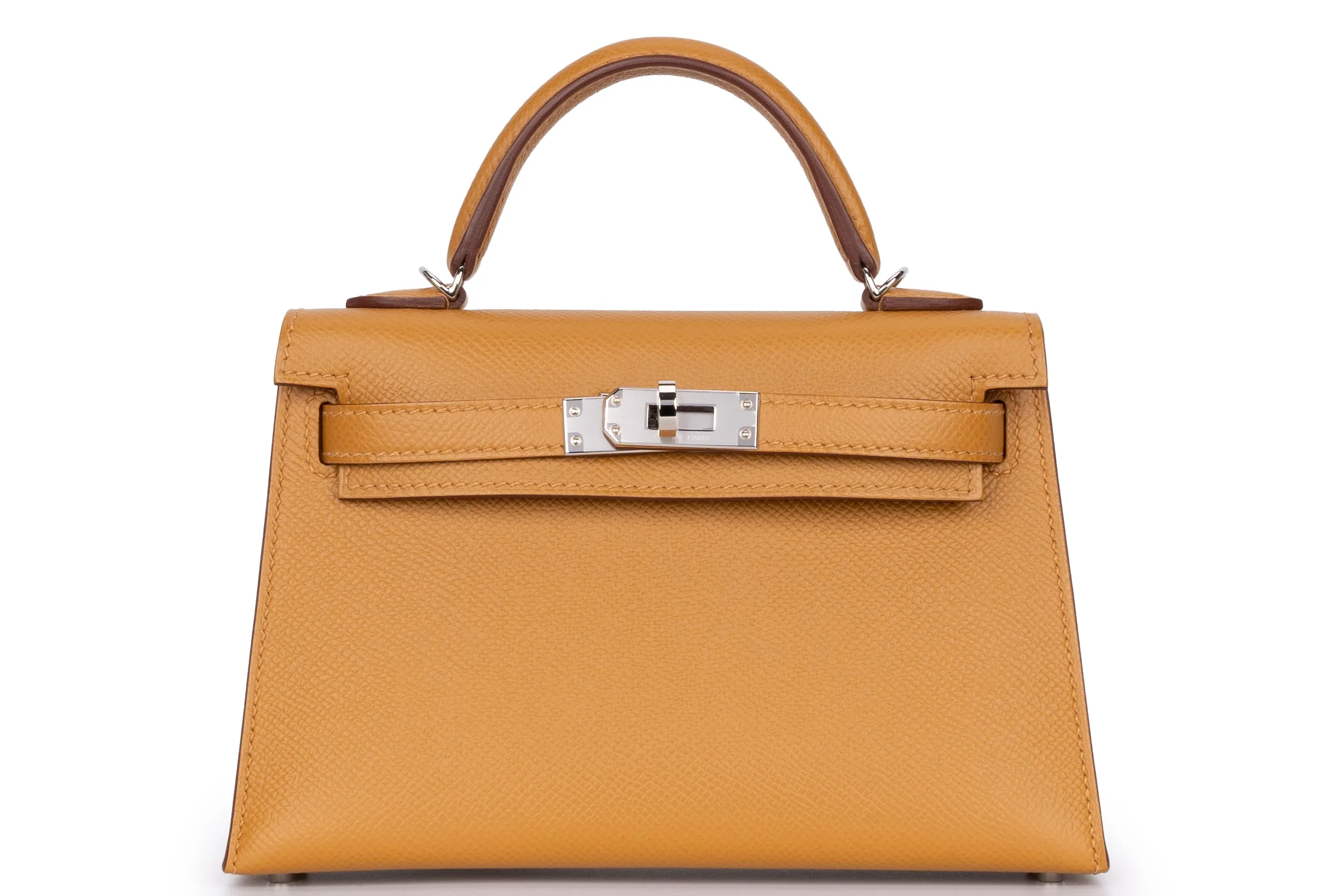 Hermès Mini Kelly 		Epsom	Sesame	PHW