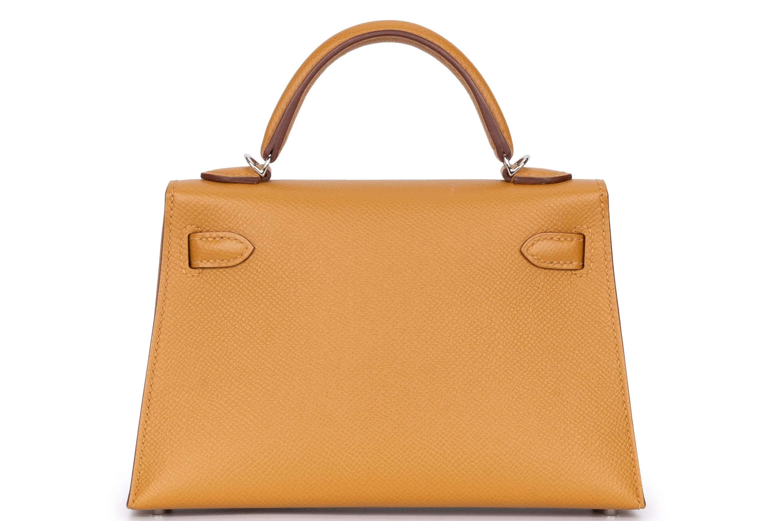 Hermès Mini Kelly 		Epsom	Sesame	PHW