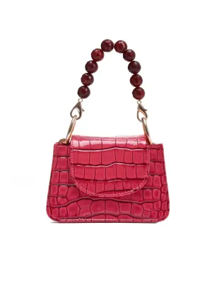 Horra Agate Top-Handle Faux-Leather Handbag