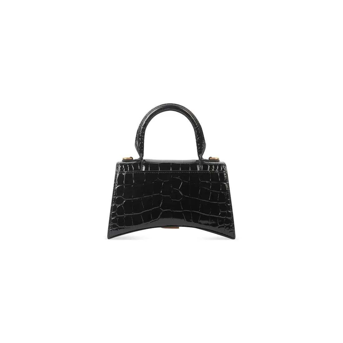 Hourglass xs handbag crocodile embossed