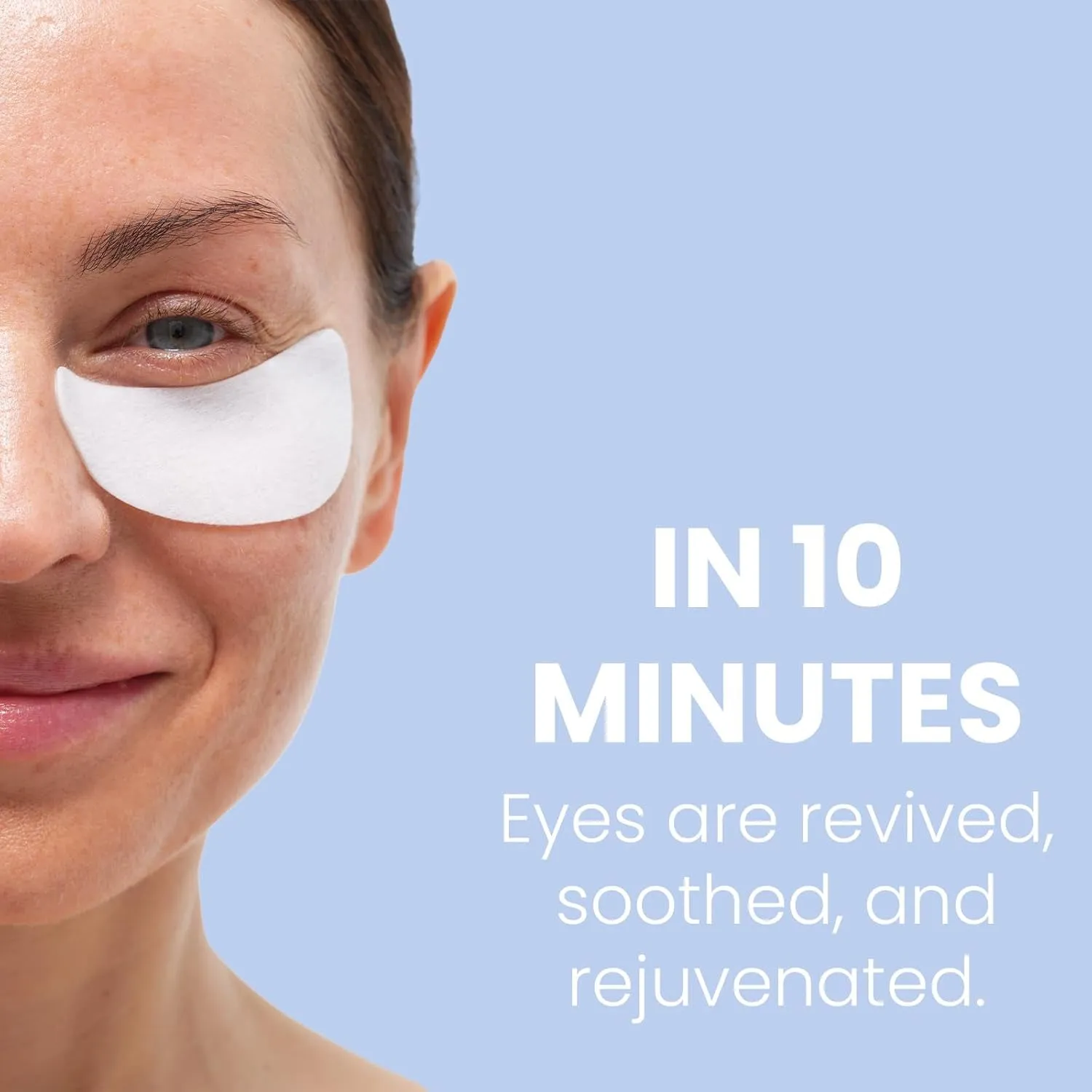 Hydro Cool Firming under Eye Patches. Eye Gel Mask to Firm and Reduce Wrinkles, Fine Lines, Dark Circles, Puffy Eyes & Bags, 4 Pairs