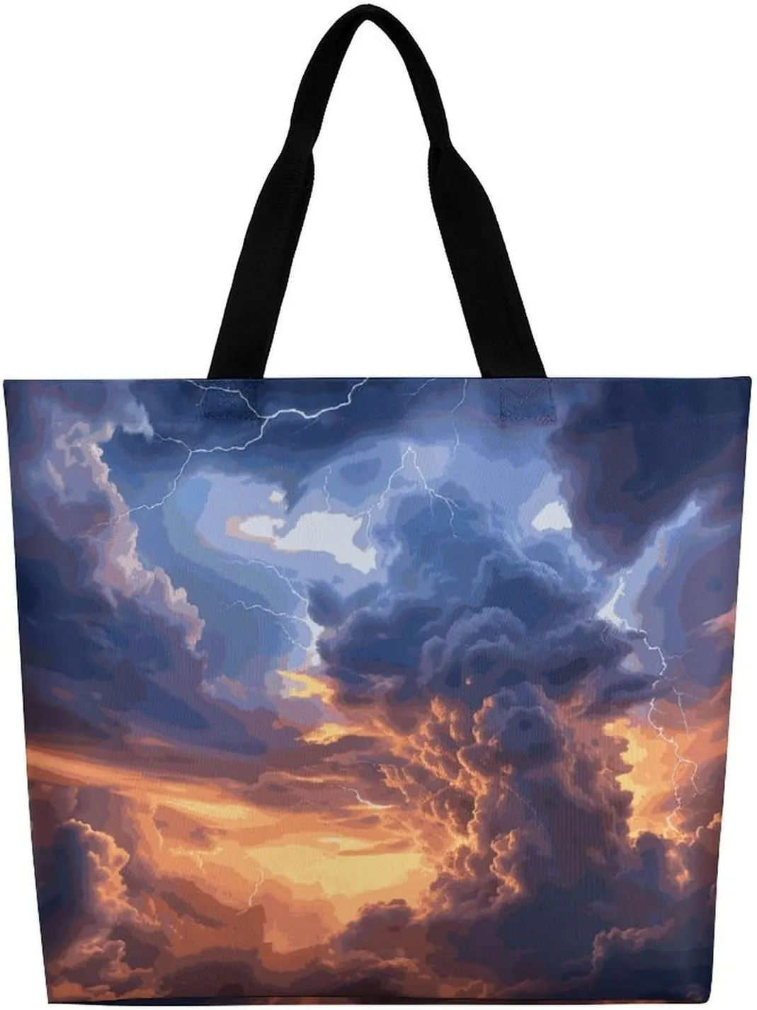 Interesting Wombats Tote Bag for Women Reusable Grocery Shoulder Bags Shopping Bag for Travel, Groceries