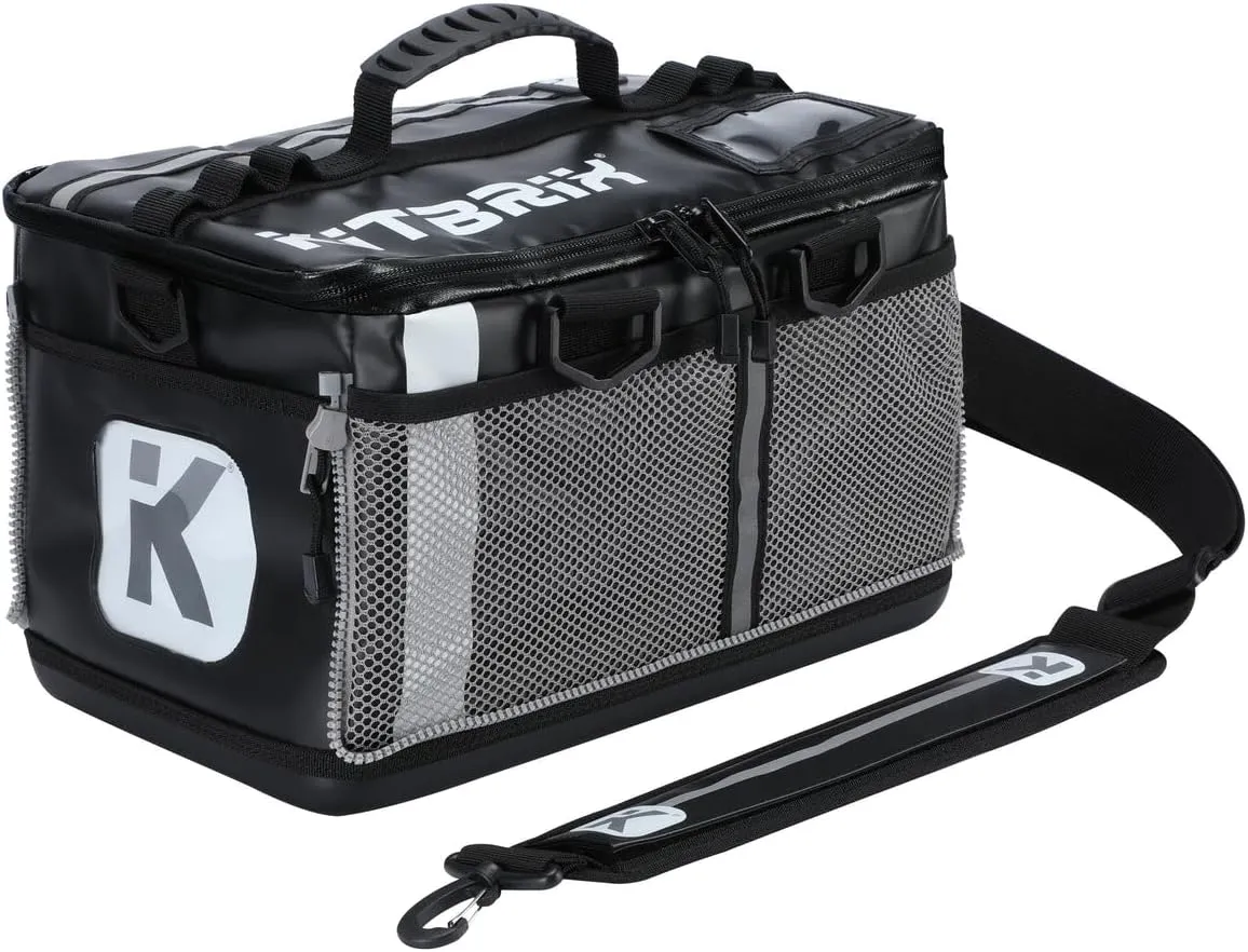 KITBRIX Gym Bag, Duffel Bag, Personal Item Travel Bag - Solid Waterproof Base - Built for Wet, Muddy Gear - Multi-Use Swim Bag, Soccer Bag, Wrestling Bag, Camping Bag, Triathlon Transition Bag