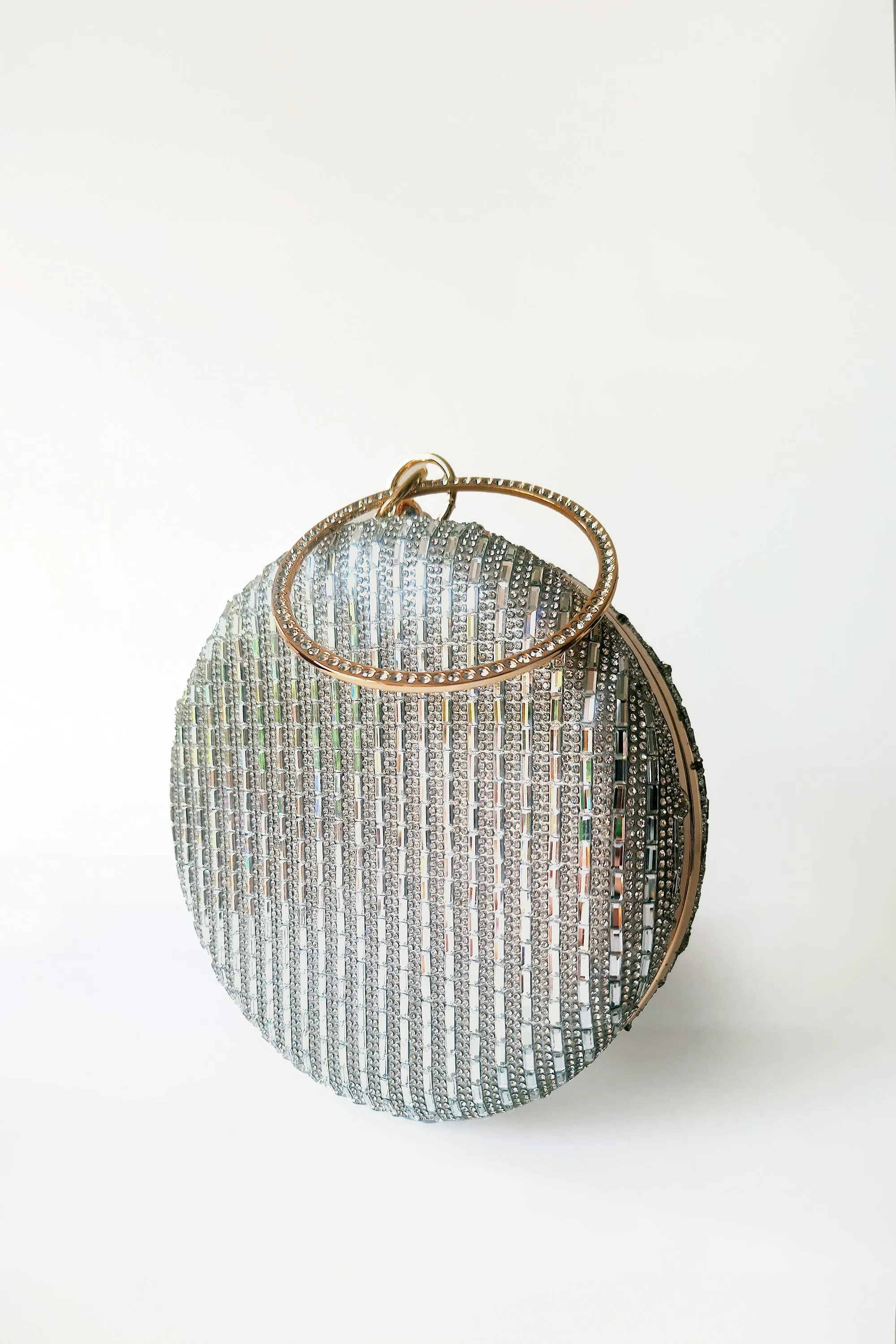 Lavish - EBBRD Diamante Handle Round Case