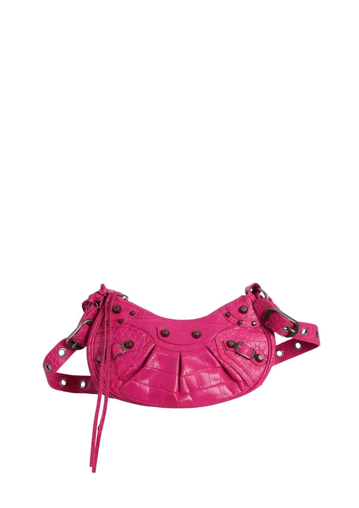 LE CAGOLE XS CROCODILE EMBOSSED