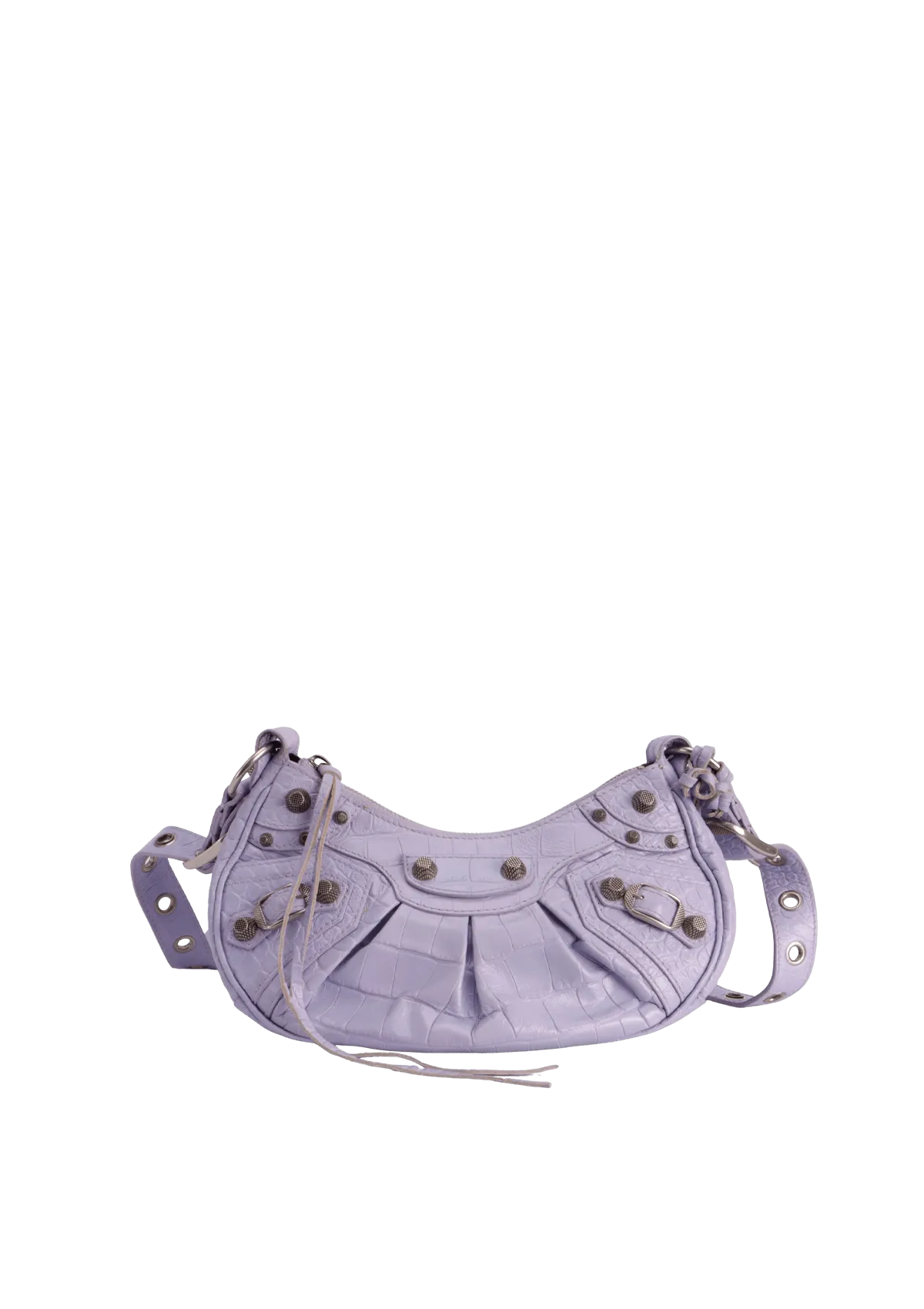LE CAGOLE XS CROCODILE EMBOSSED