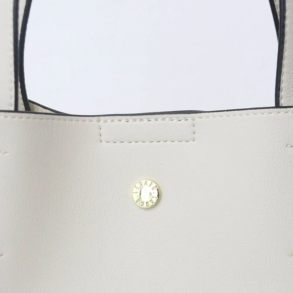 Light Weight 2Way Tote Light Ivory 0002