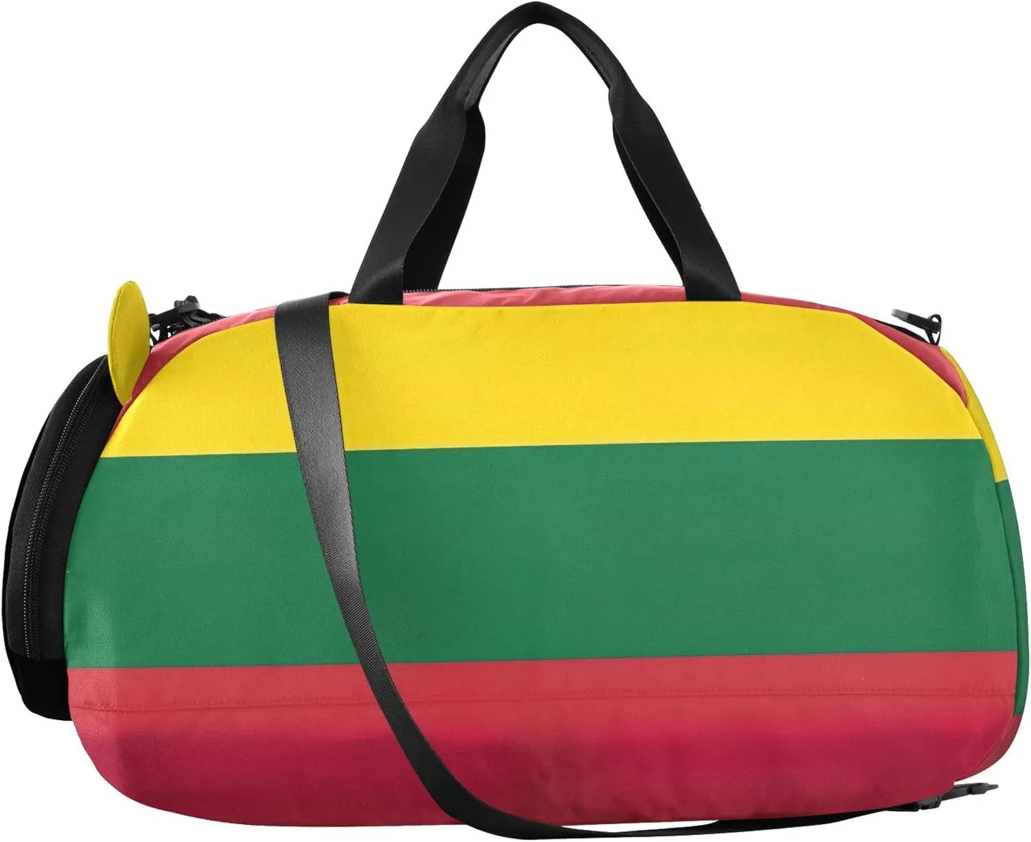 Lithuania Flag Carry on Duffel Bag Boys Toddler Weekender Bags Girls Duffle Bags for Travel Kids Gym Duffle