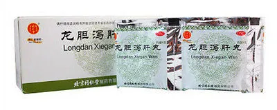 Long Dan Xie Gan Wan(Gentiana Drain Liver PIlls) (6g *12 bags) Liver Fire Clear 龙胆泻肝丸 Tong Ren Tang