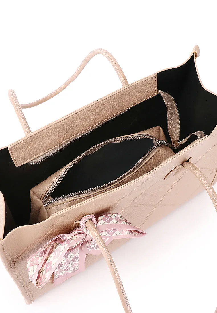 Maria 2 in 1 Large Tote Bag (Pink)