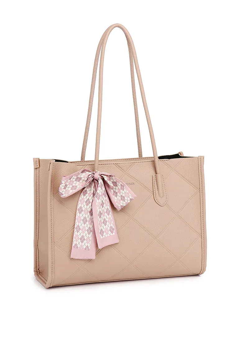 Maria 2 in 1 Large Tote Bag (Pink)