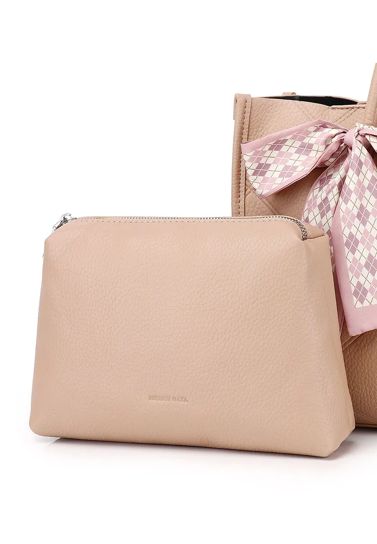 Maria 2 in 1 Large Tote Bag (Pink)