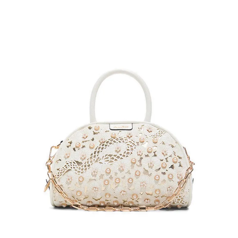 Michellie Women Top Handle Bags - White