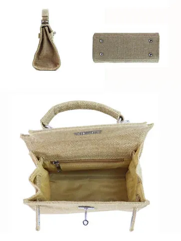 Mini Kelly Style Tie and Dye Handbag