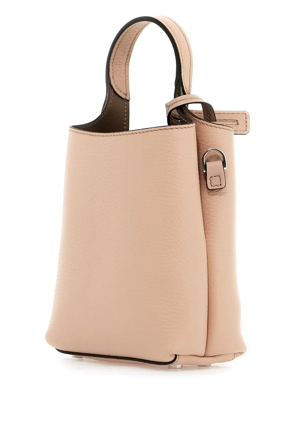 mini leather handbag