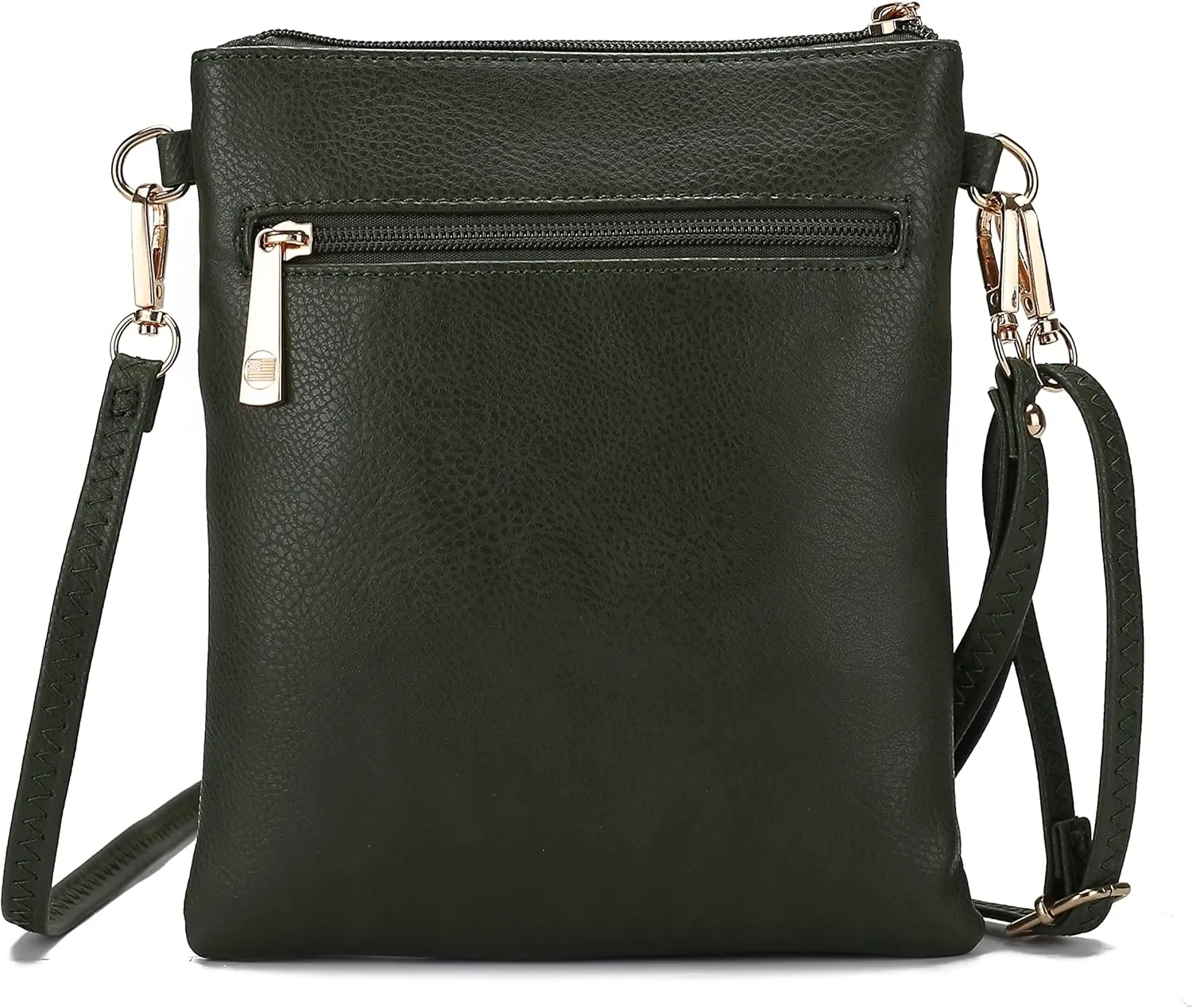 MKF Collection USA Crossbody Bags for Women, Patriotic Crossover American Flag Messenger Fashion Handbag Purse