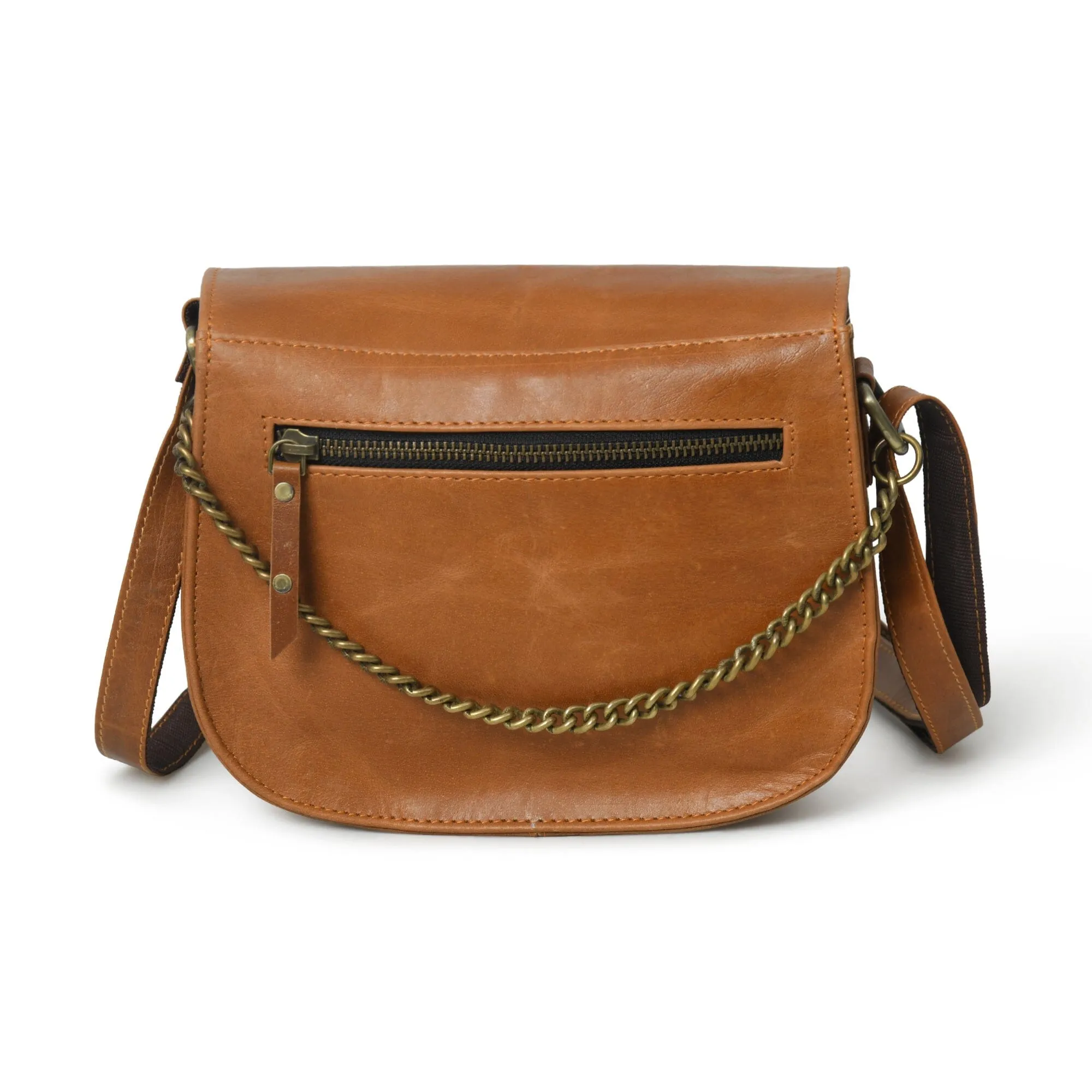 Molina Limited-stock deal Big savings The Satchel- Brown Tan