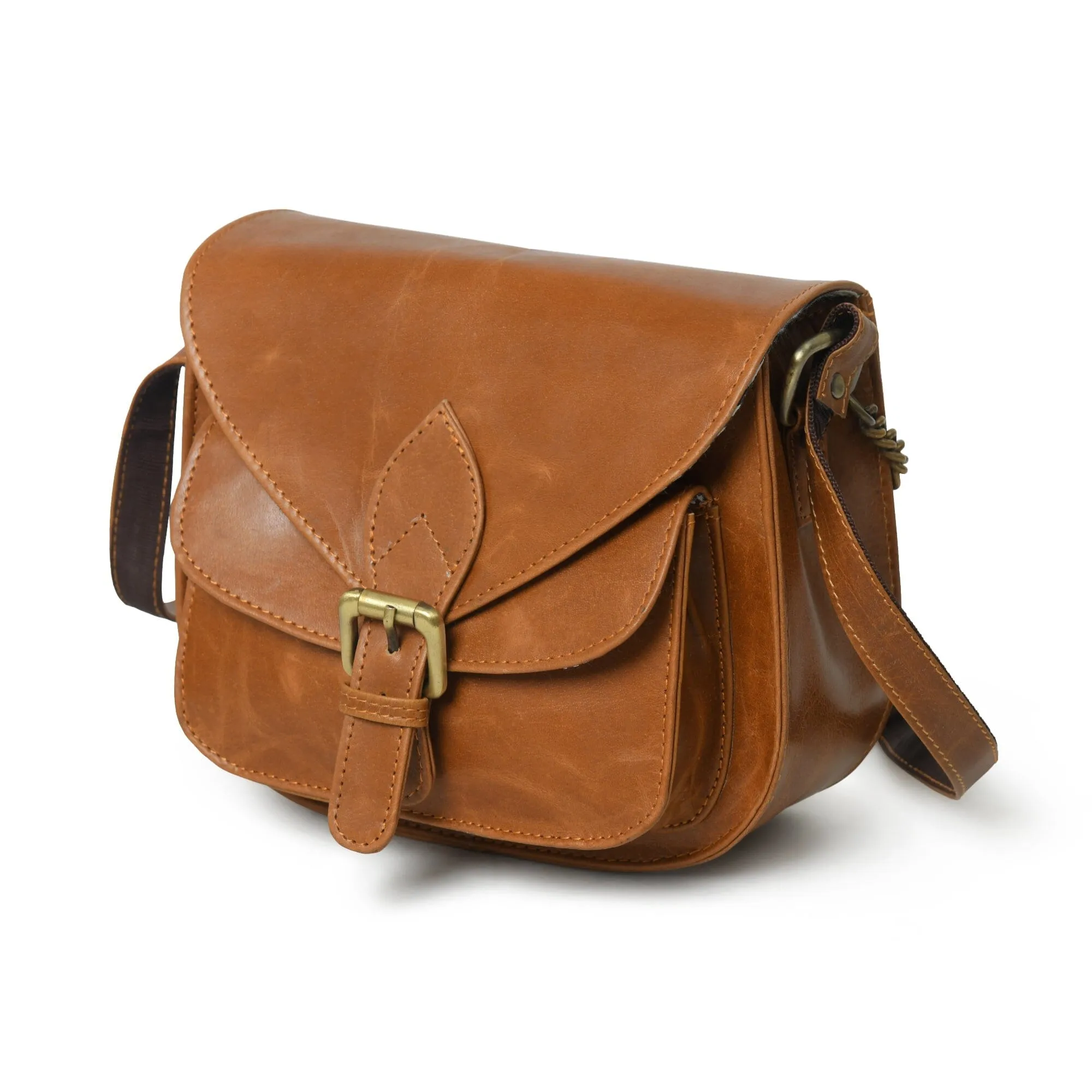 Molina Limited-stock deal Big savings The Satchel- Brown Tan