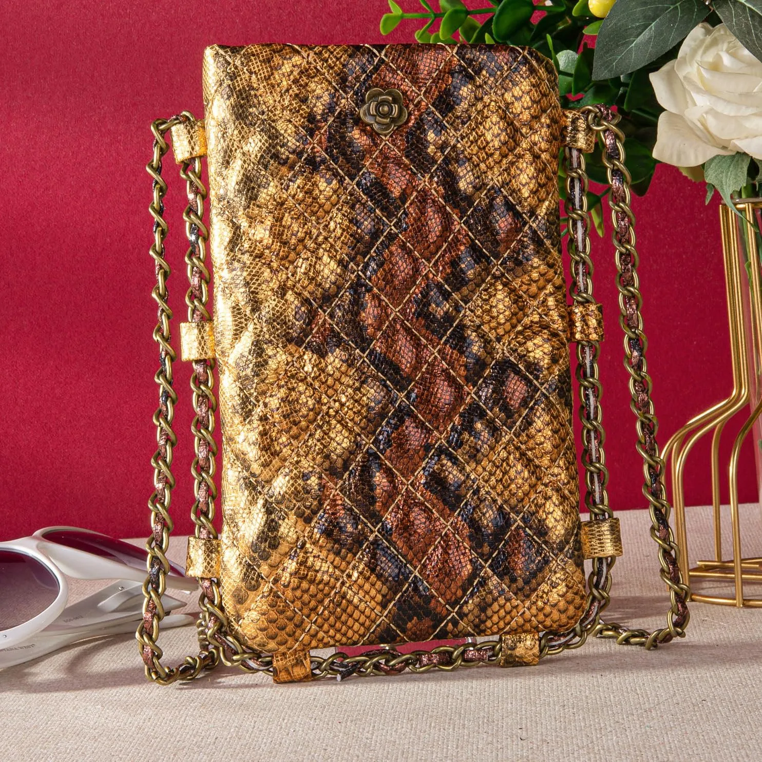 Montana West Quilted Small Crossbody Bags for Women Trendy Cell Phone Purse