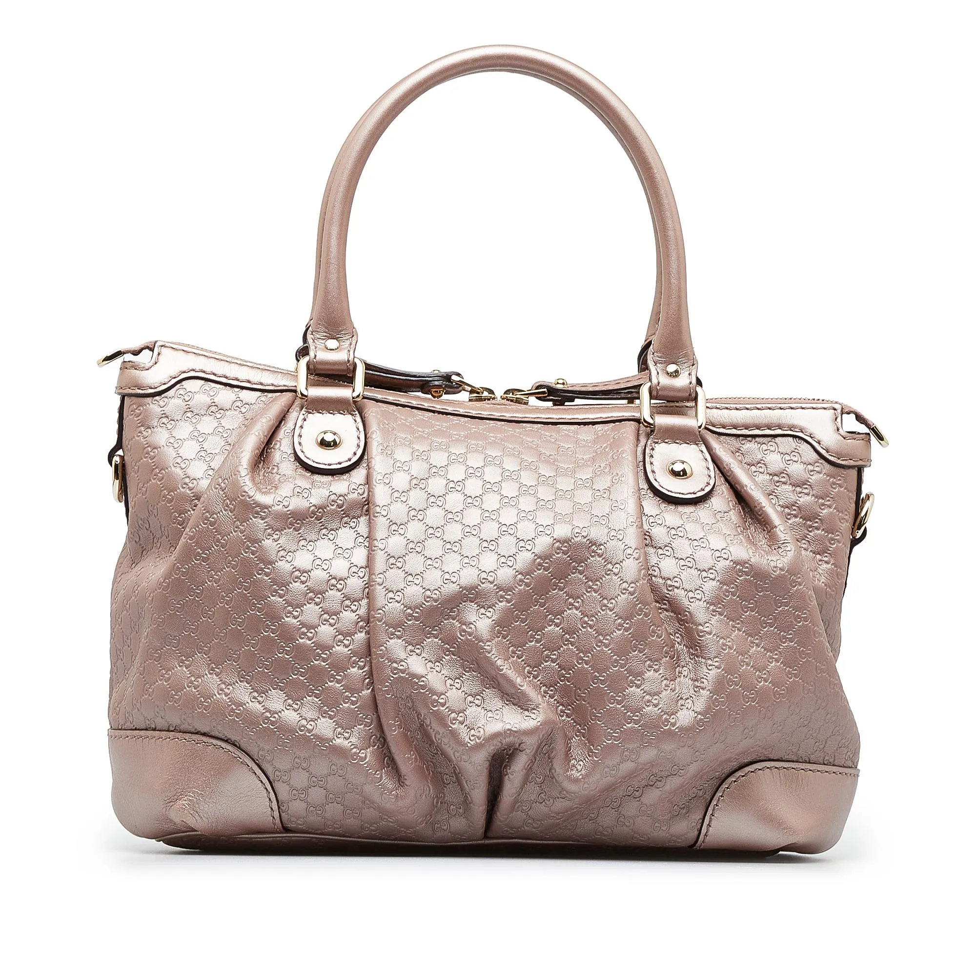 Multi-functional Gucci (SHG-NL2tIg) Sukey Sleek Satchel Microguccissima