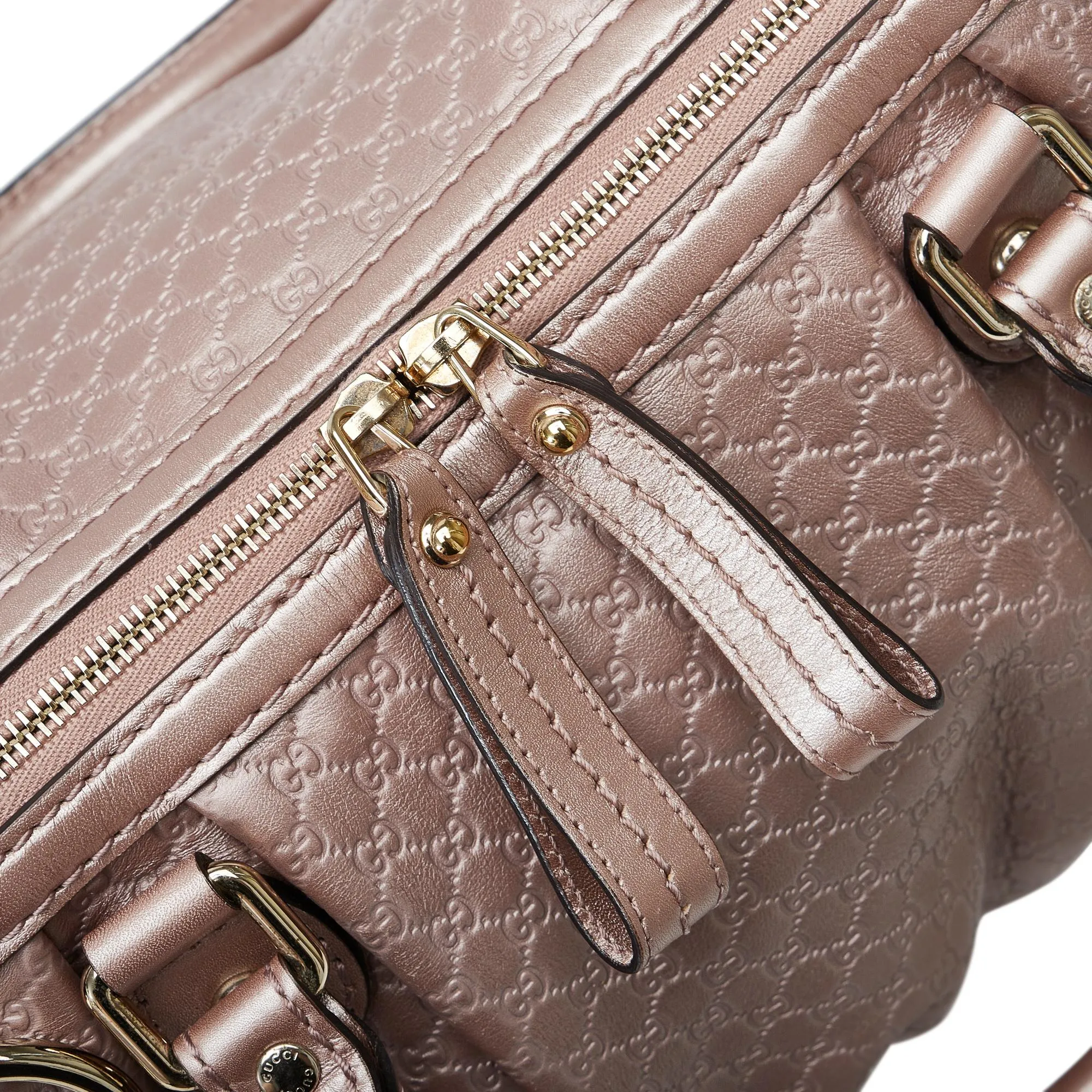 Multi-functional Gucci (SHG-NL2tIg) Sukey Sleek Satchel Microguccissima