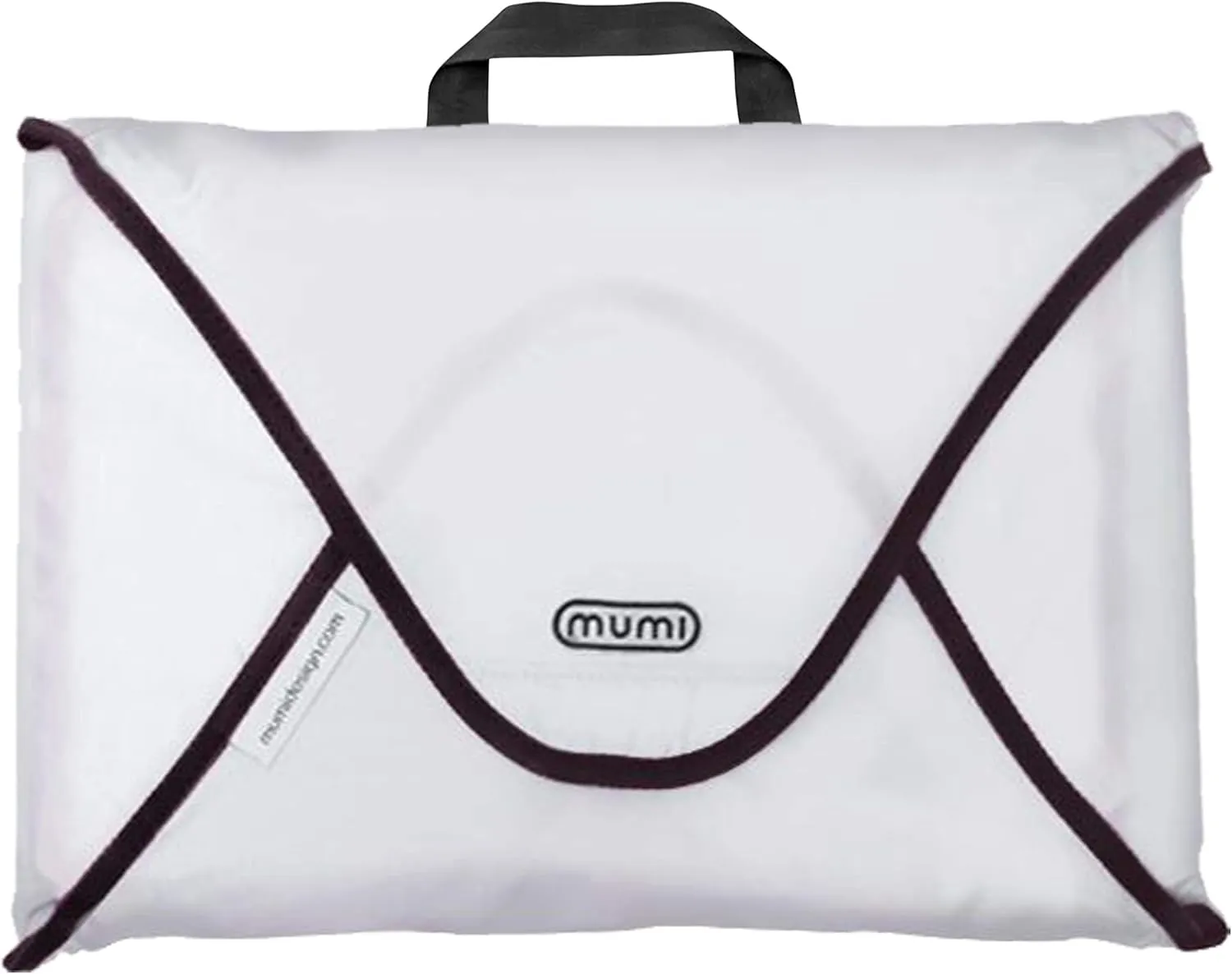 MUMI Design Travel Garment Bag Clothes Folder – 14.5” x 10.5” Packing Bag & Organizer for Luggage | Large-Capacity, Anti-Wrinkle Garment Bags for Travel, Carry-On Suitcases & Clothing Storage (Black)