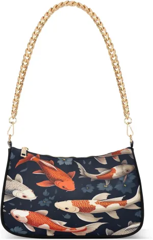 Musical Clef Note Small Shoulder Purse, Fashion Bags for Women